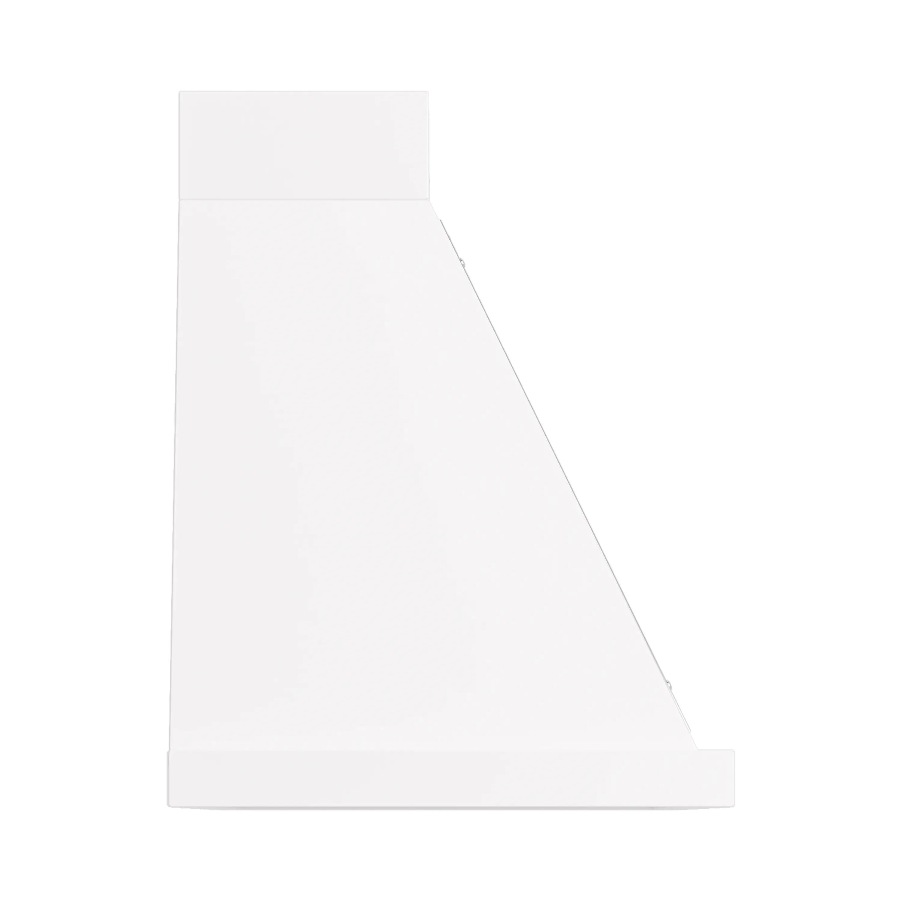 ILVE Nostalgie II 40-Inch 600 CFM Wall Mounted Range Hood in White with Chrome Trim (UANB40WHC) - Image 4