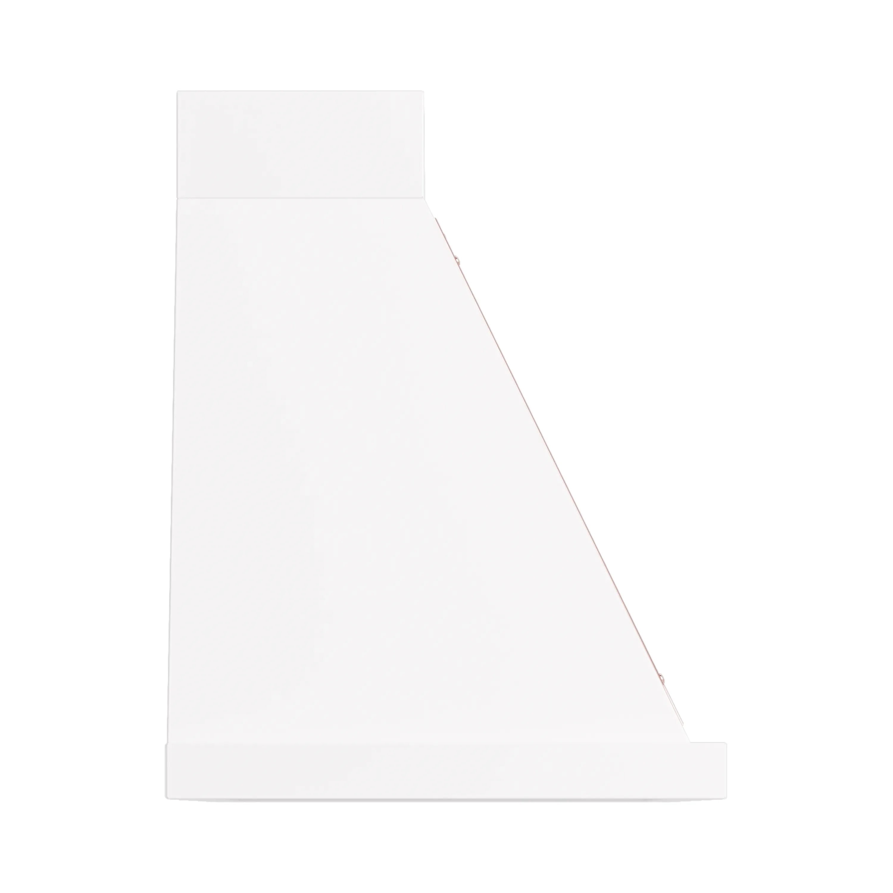 ILVE Nostalgie II 40-Inch 600 CFM Wall Mounted Range Hood in White with Copper Trim (UANB40WHP) - Image 4