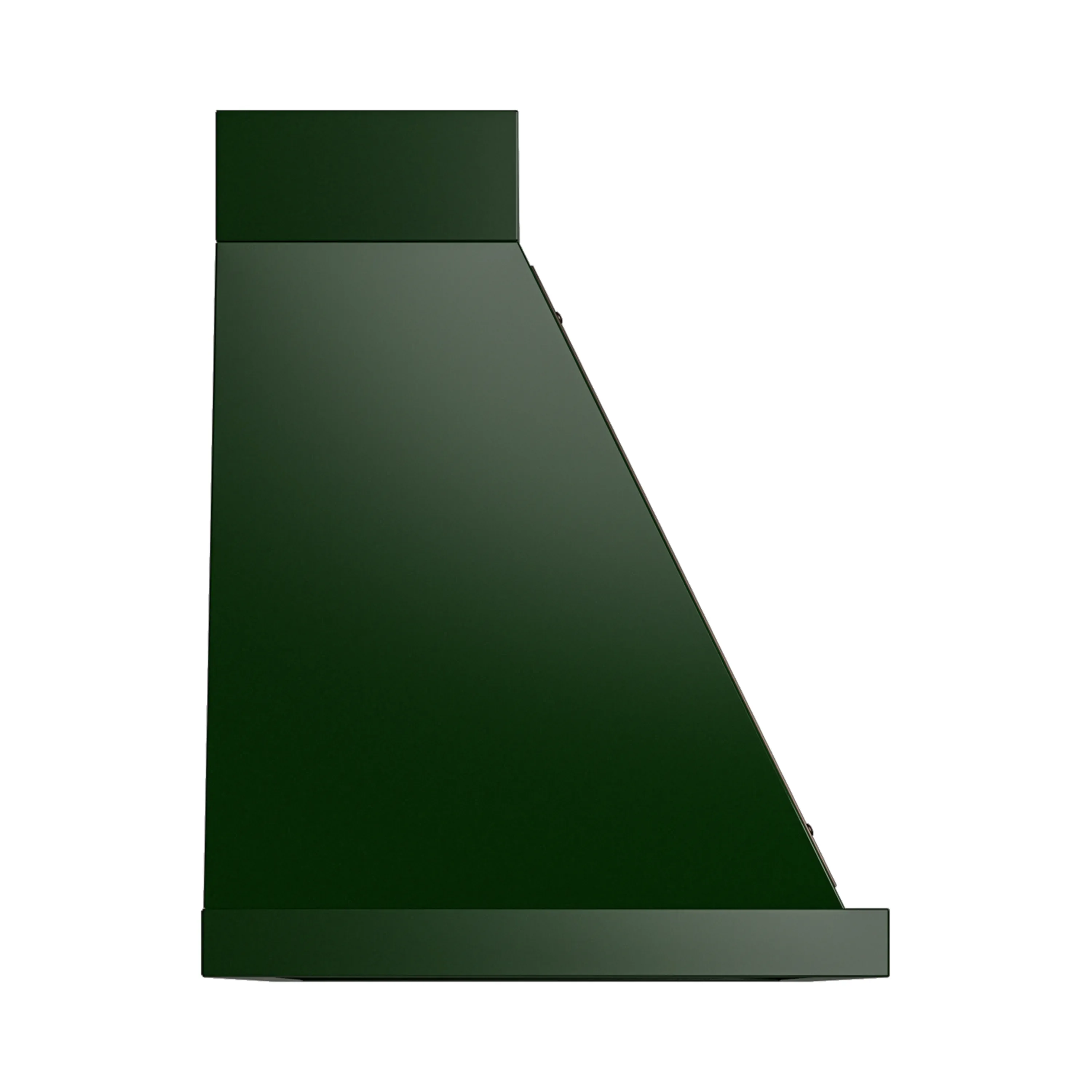 ILVE Nostalgie II 48-Inch 600 CFM Wall Mounted Range Hood in Emerald Green with Bronze Trim (UANB48EGB) - Image 3