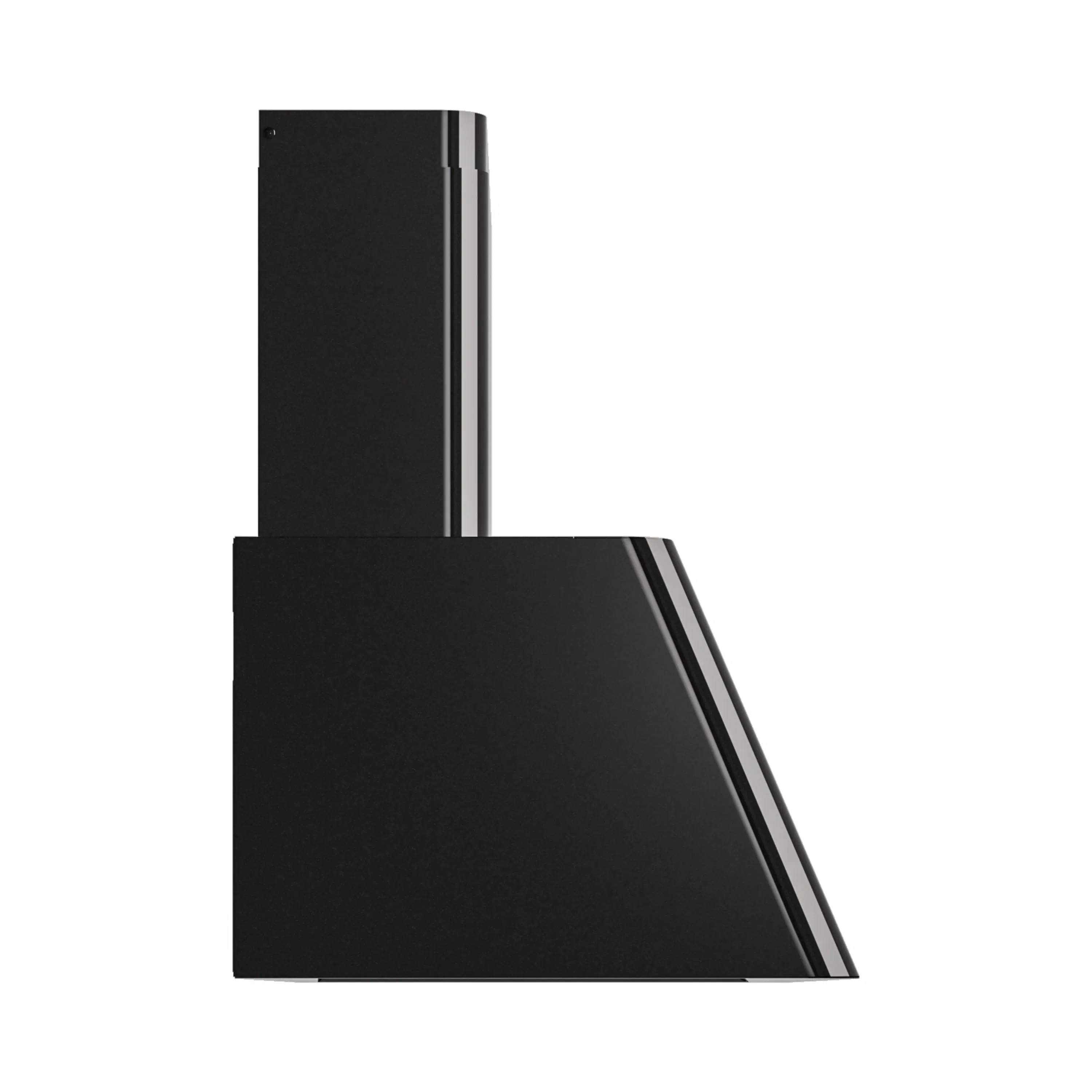 ILVE Nostalgie II 48-Inch 850 CFM Wall Mounted Range Hood in Glossy Black (UAG48BK) - Image 3