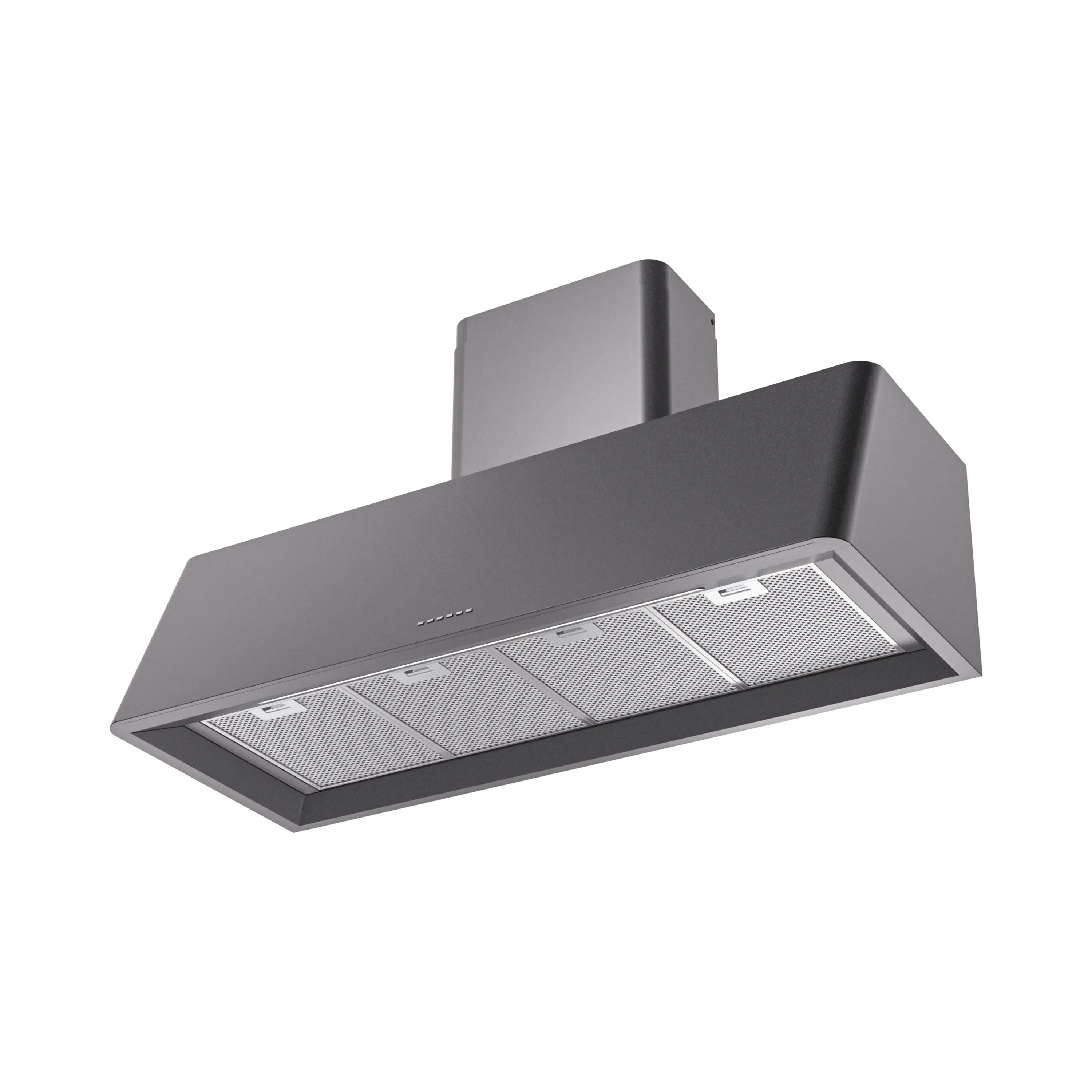 ILVE Nostalgie II 48-Inch 850 CFM Wall Mounted Range Hood in Graphite Matte  (UAG48MG) - Image 2