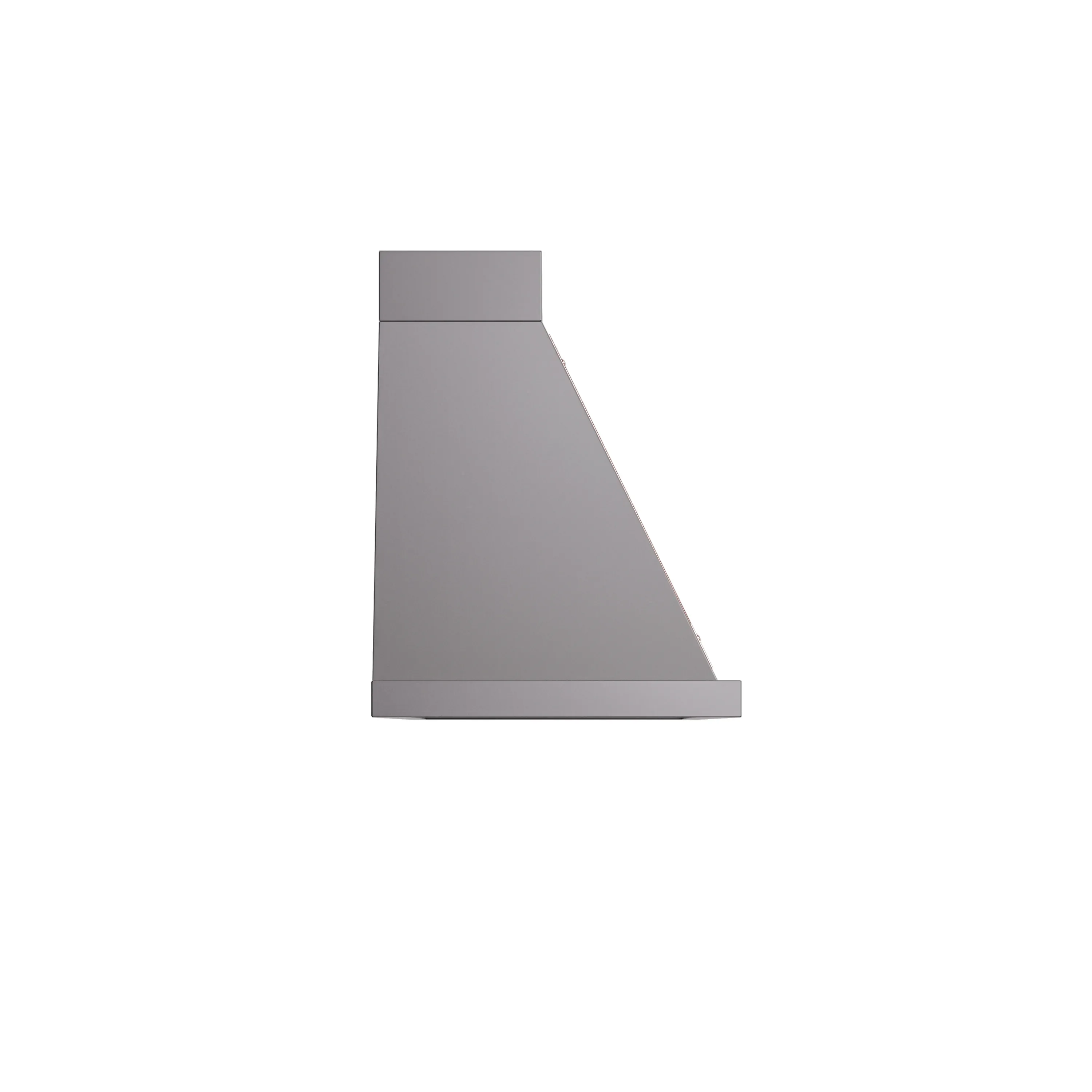 ILVE Nostalgie II 48-Inch 600 CFM Wall Mounted Range Hood in Graphite Matte with Copper Trim (UANB48MGP) - Image 3