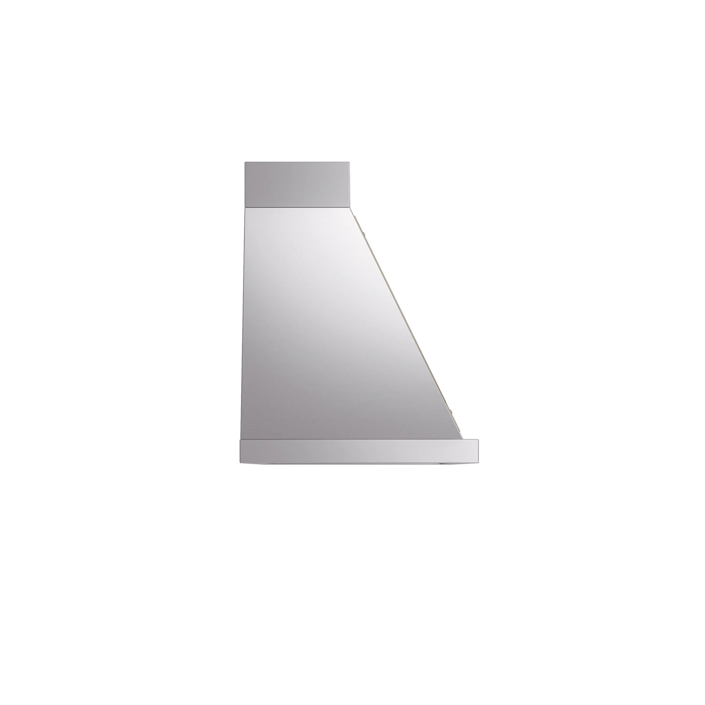 ILVE Nostalgie II 48-Inch 600 CFM Wall Mounted Range Hood in Stainless Steel with Brass Trim (UANB48SSG) - Image 3