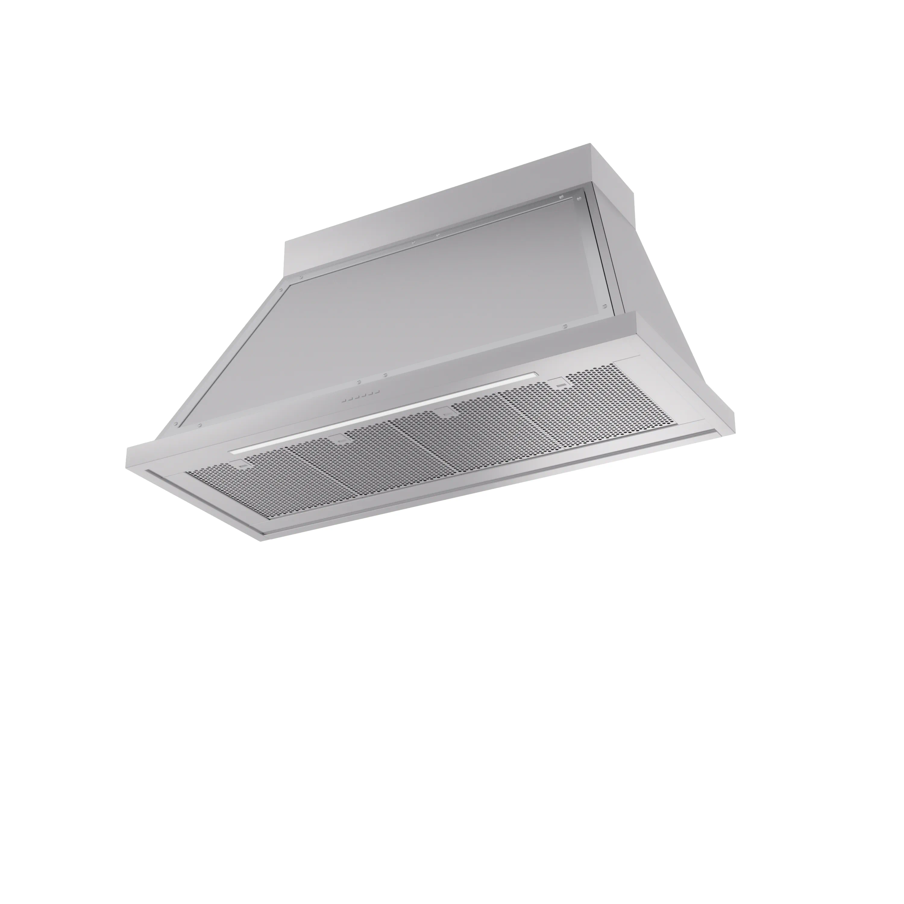 ILVE Nostalgie II 48-Inch 600 CFM Wall Mounted Range Hood in Stainless Steel with Chrome Trim (UANB48SSC) - Image 2