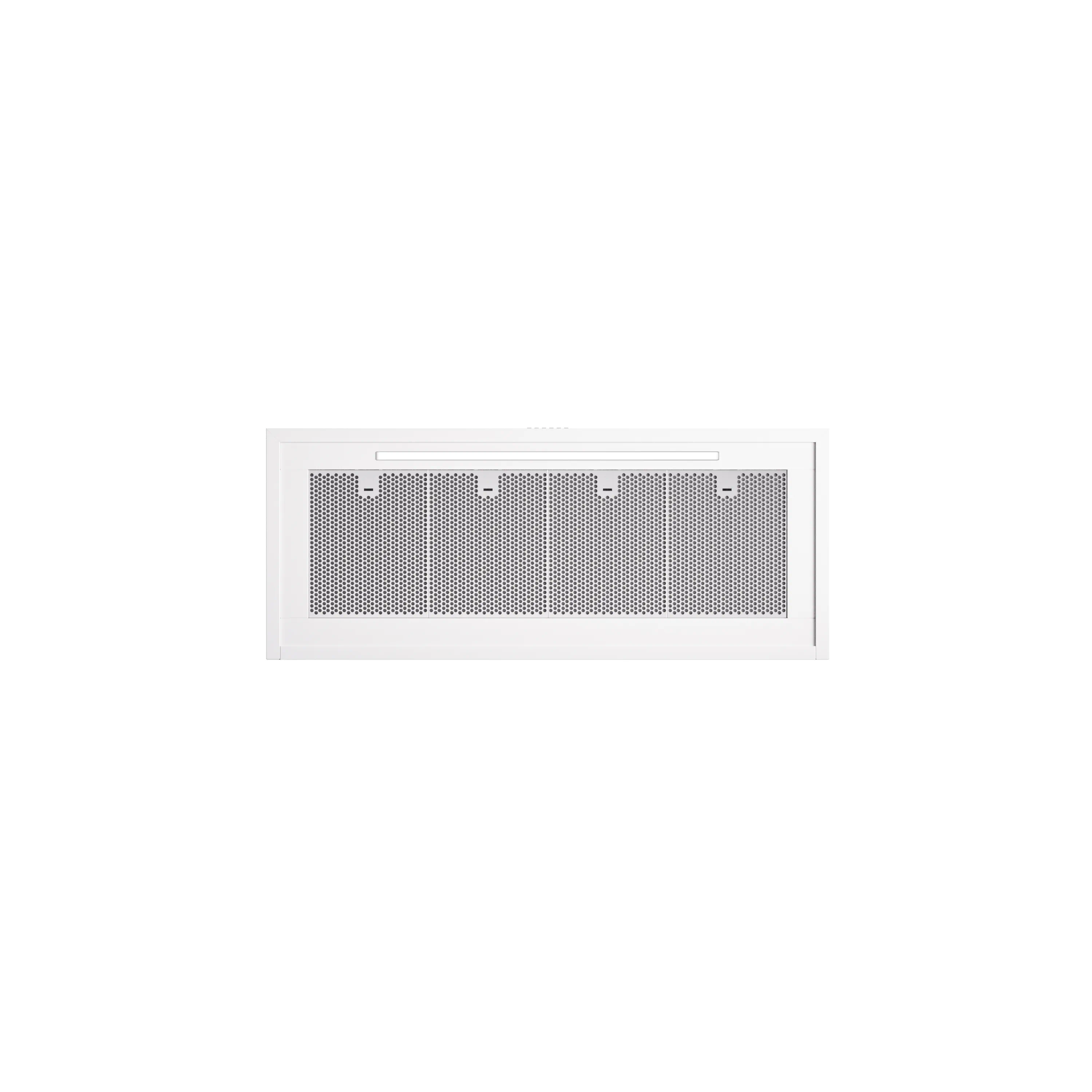 ILVE Nostalgie II 48-Inch 600 CFM Wall Mounted Range Hood in White with Bronze Trim (UANB48WHB) - Image 4