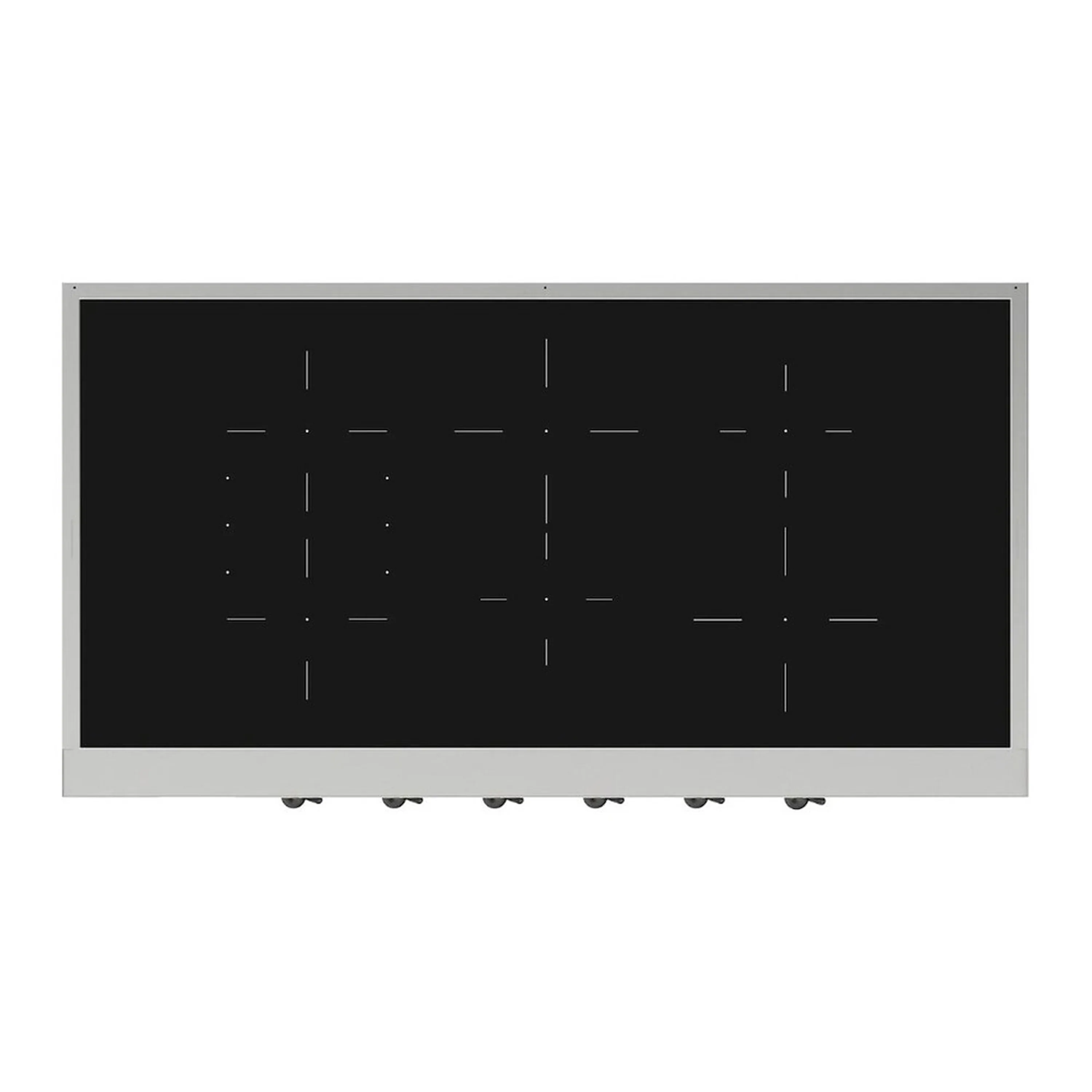 ILVE Nostalgie II 48 inch Built-In Induction Rangetop with 6 Elements, Stainless Steel (UHCPI486NSSB) - Image 3