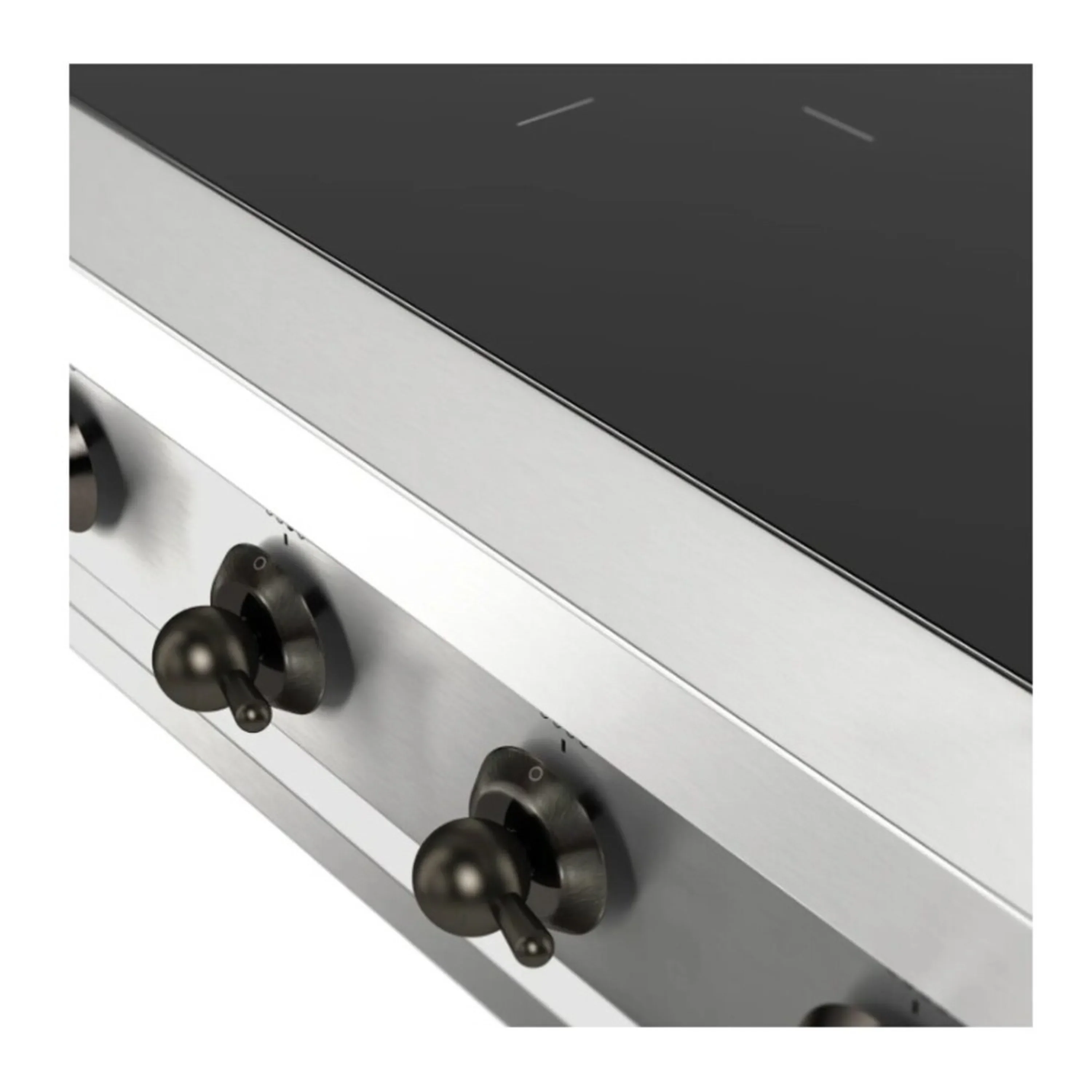 ILVE Nostalgie II 48 inch Built-In Induction Rangetop with 6 Elements, Stainless Steel (UHCPI486NSSB) - Image 5