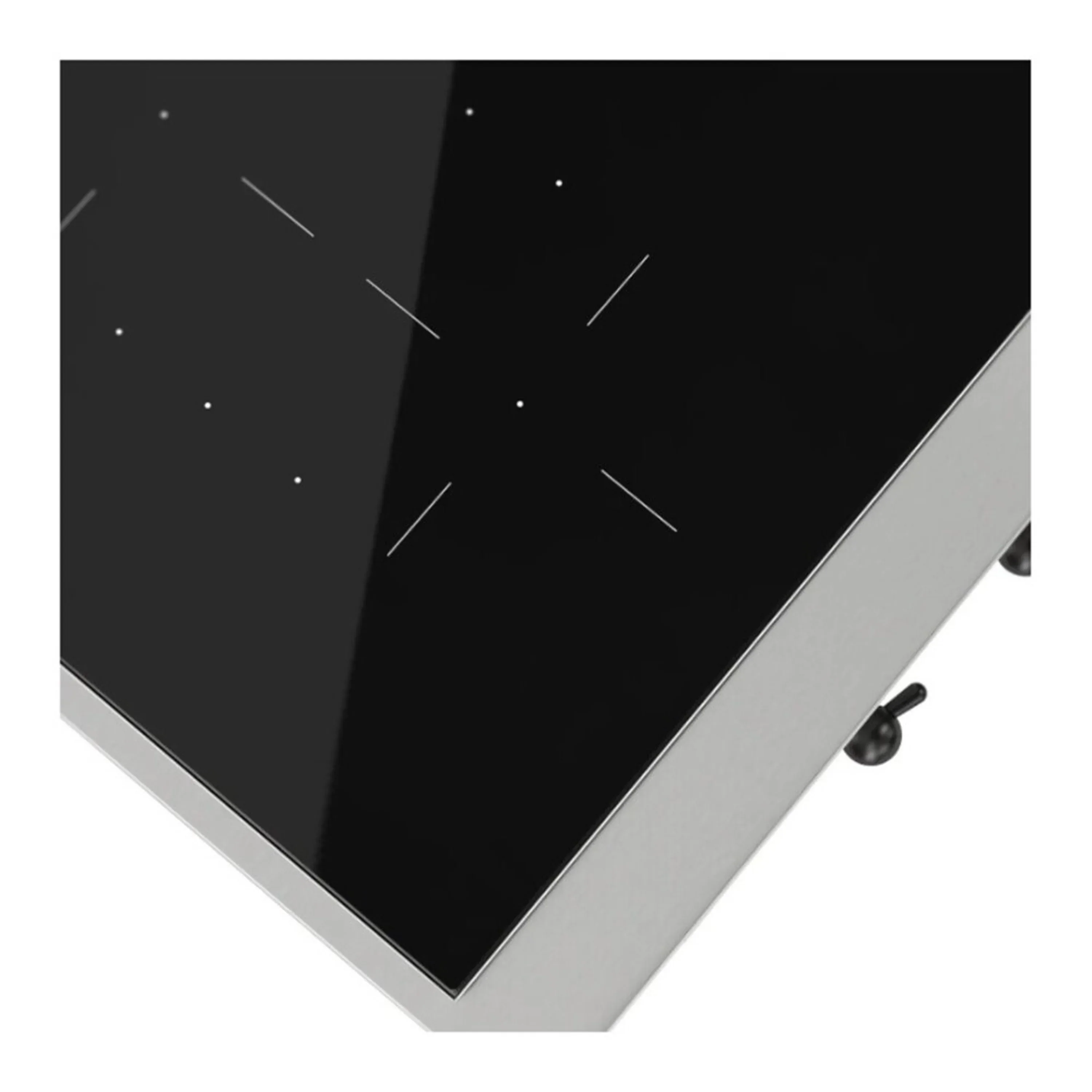 ILVE Nostalgie II 48 inch Built-In Induction Rangetop with 6 Elements, Stainless Steel (UHCPI486NSSB) - Image 6