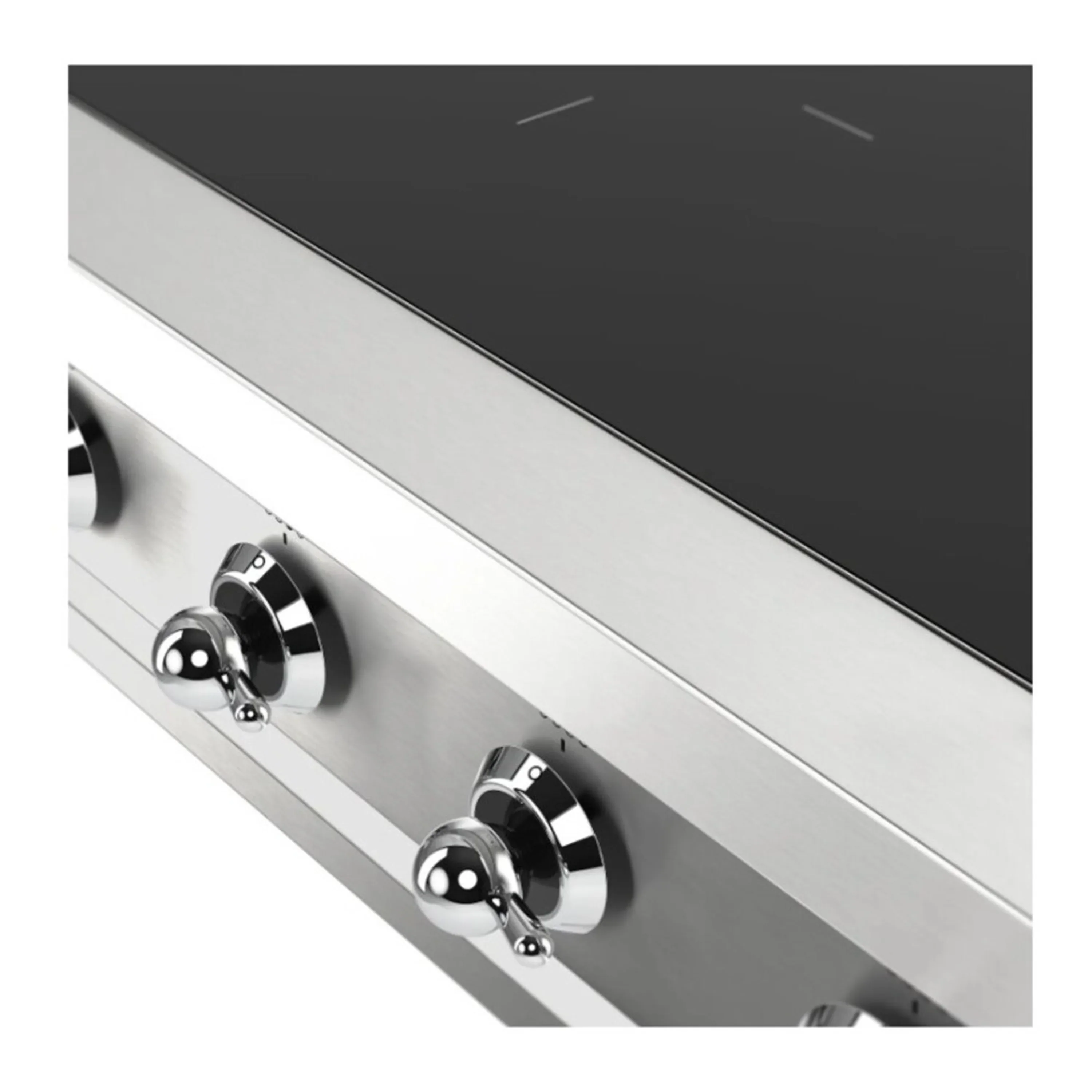 ILVE Nostalgie II 48 inch Built-In Induction Rangetop with 6 Elements, Stainless Steel (UHCPI486NSSC) - Image 6