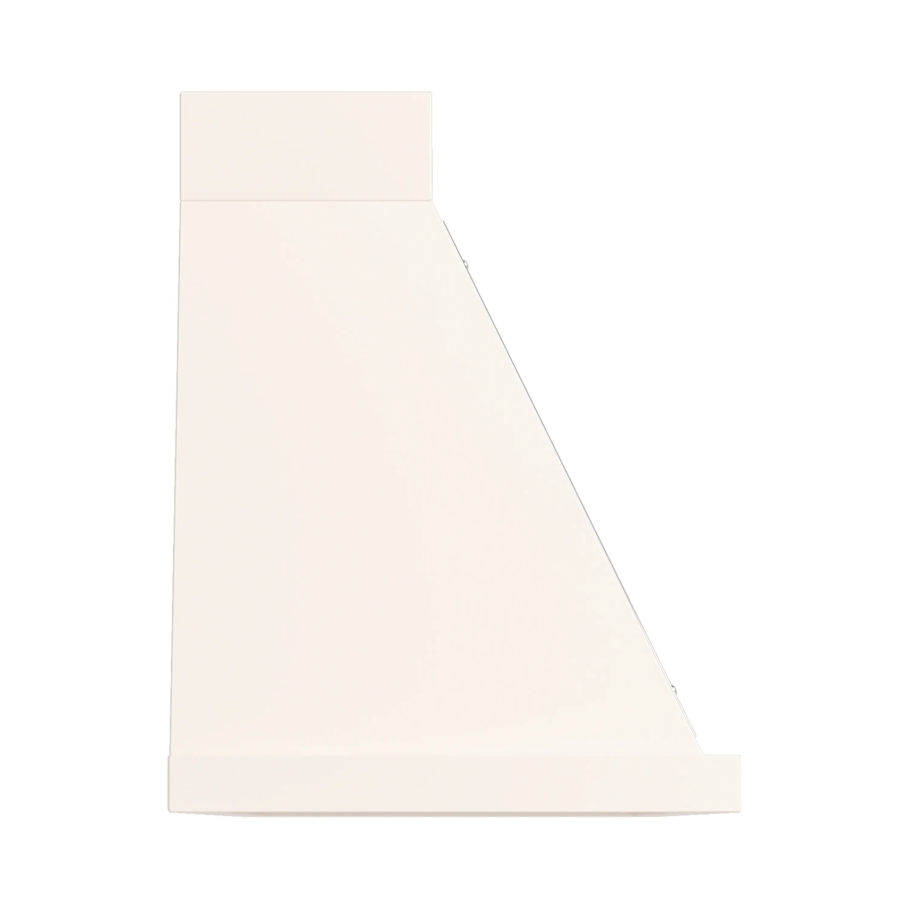 ILVE Nostalgie II 60-Inch 600 CFM Wall Mounted Range Hood in Antique White with Chrome Trim (UANB60AWC) - Image 3