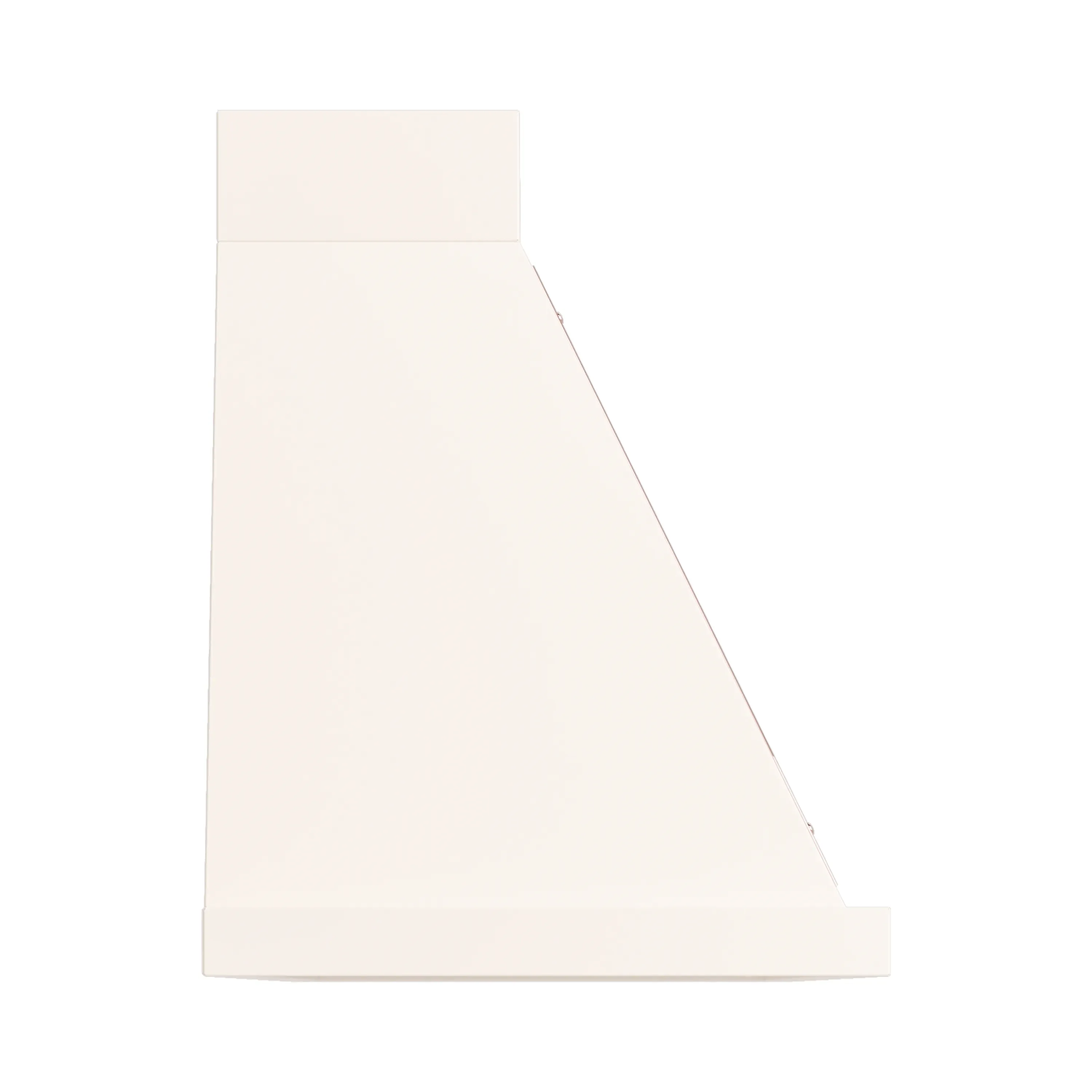 ILVE Nostalgie II 60-Inch 600 CFM Wall Mounted Range Hood in Antique White with Copper Trim (UANB60AWP) - Image 3
