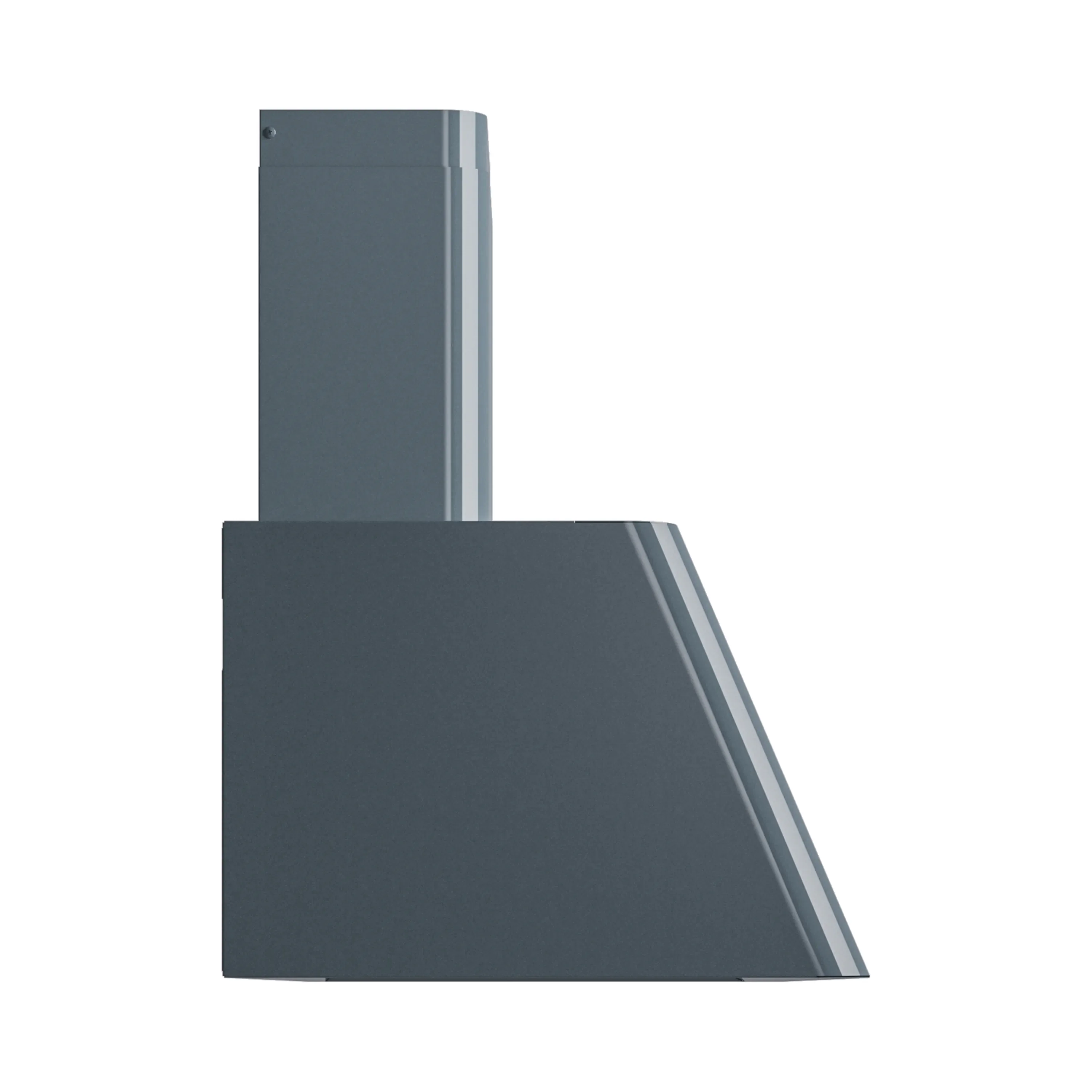 ILVE Nostalgie II 60-Inch 850 CFM Wall Mounted Range Hood in Blue Grey (UAG60BG) - Image 3