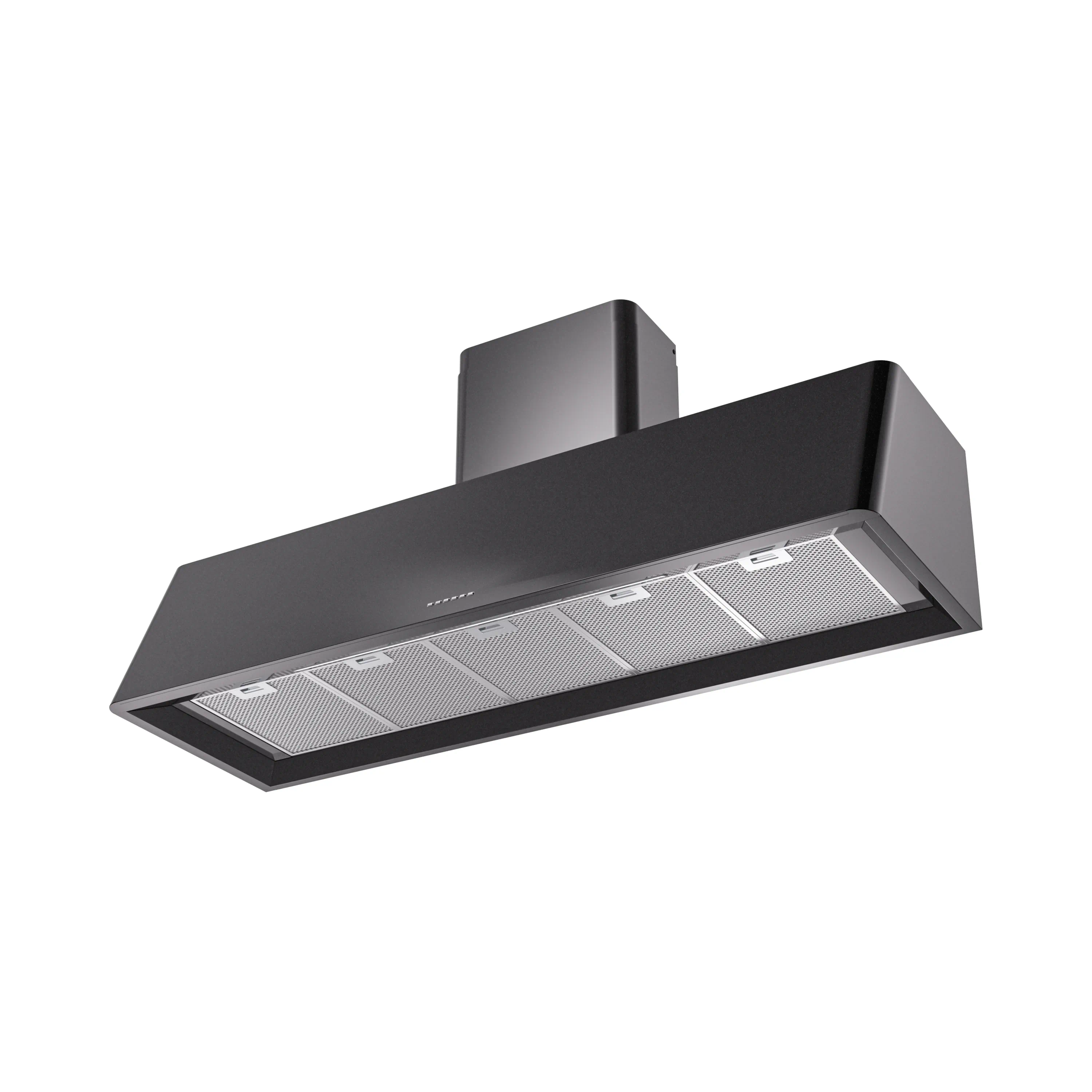 ILVE Nostalgie II 60-Inch 850 CFM Wall Mounted Range Hood in Glossy Black (UAG60BK) - Image 2