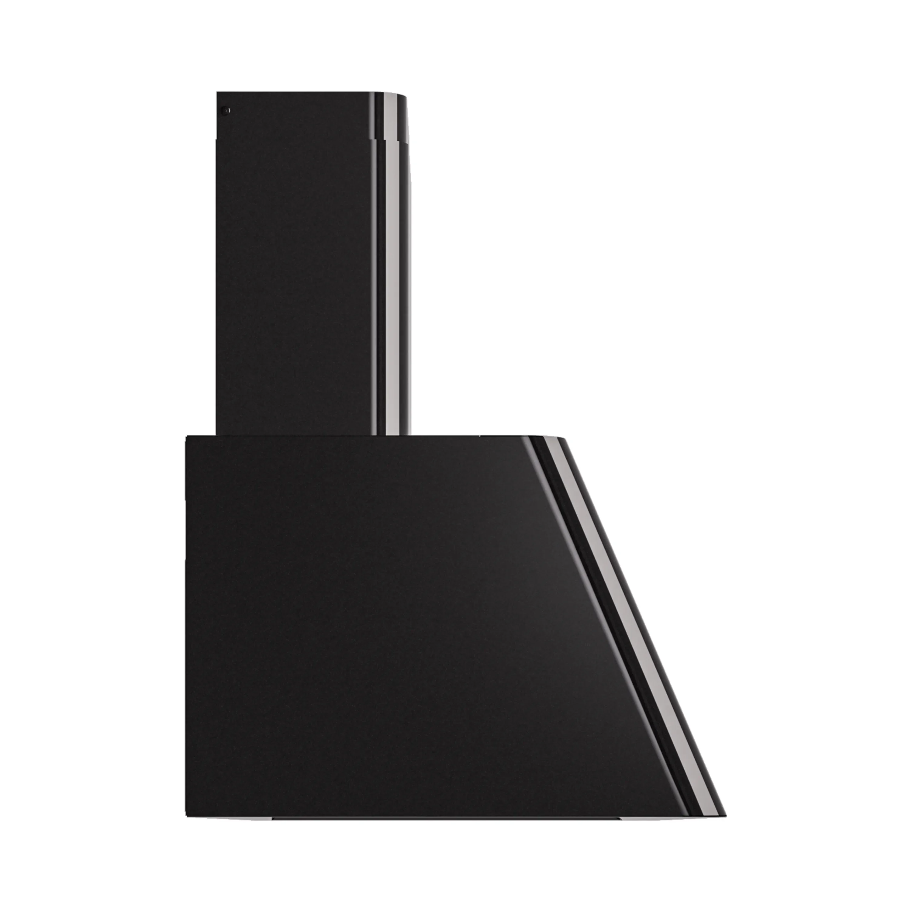 ILVE Nostalgie II 60-Inch 850 CFM Wall Mounted Range Hood in Glossy Black (UAG60BK) - Image 3