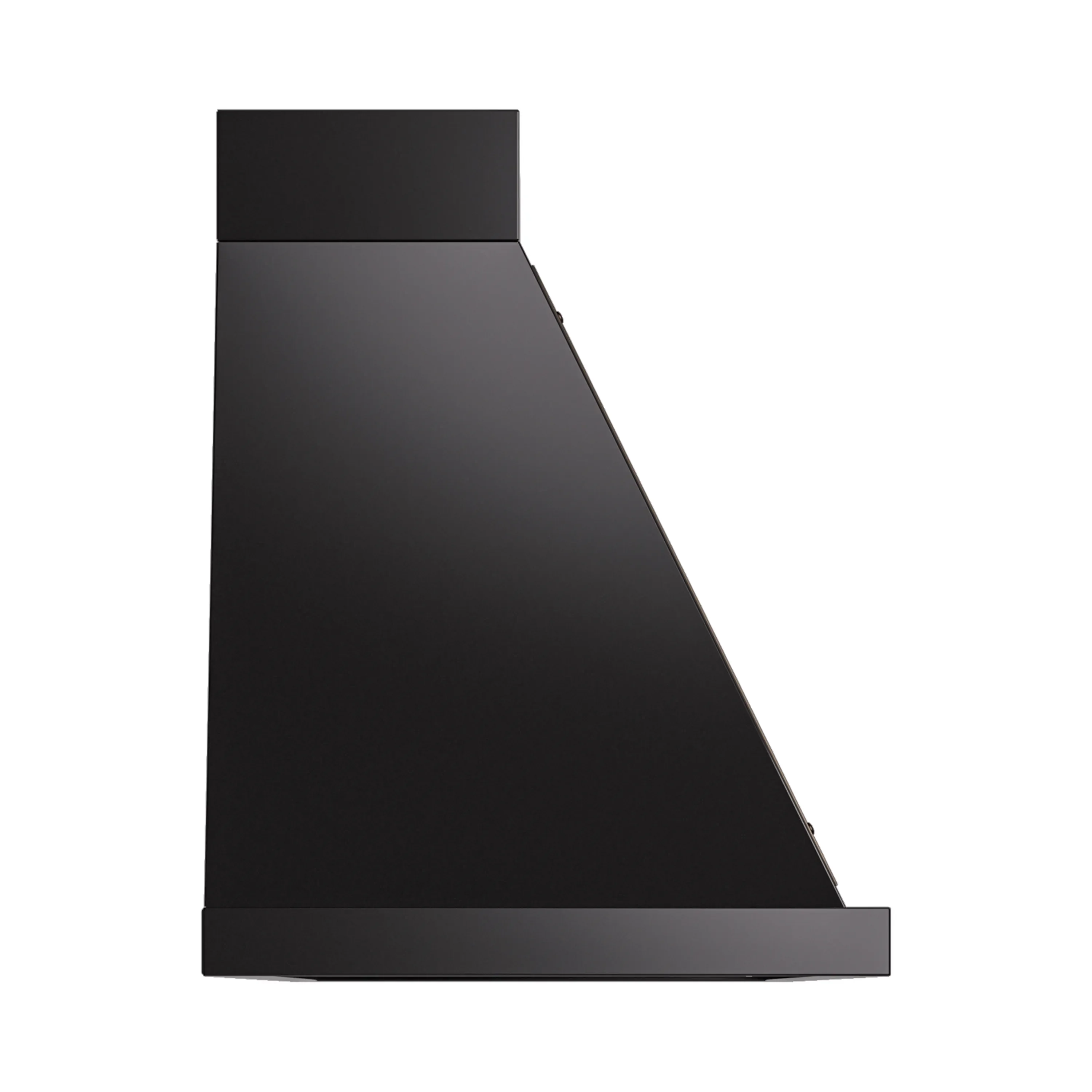 ILVE Nostalgie II 60-Inch 600 CFM Wall Mounted Range Hood in Glossy Black with Bronze Trim (UANB60BKB) - Image 3