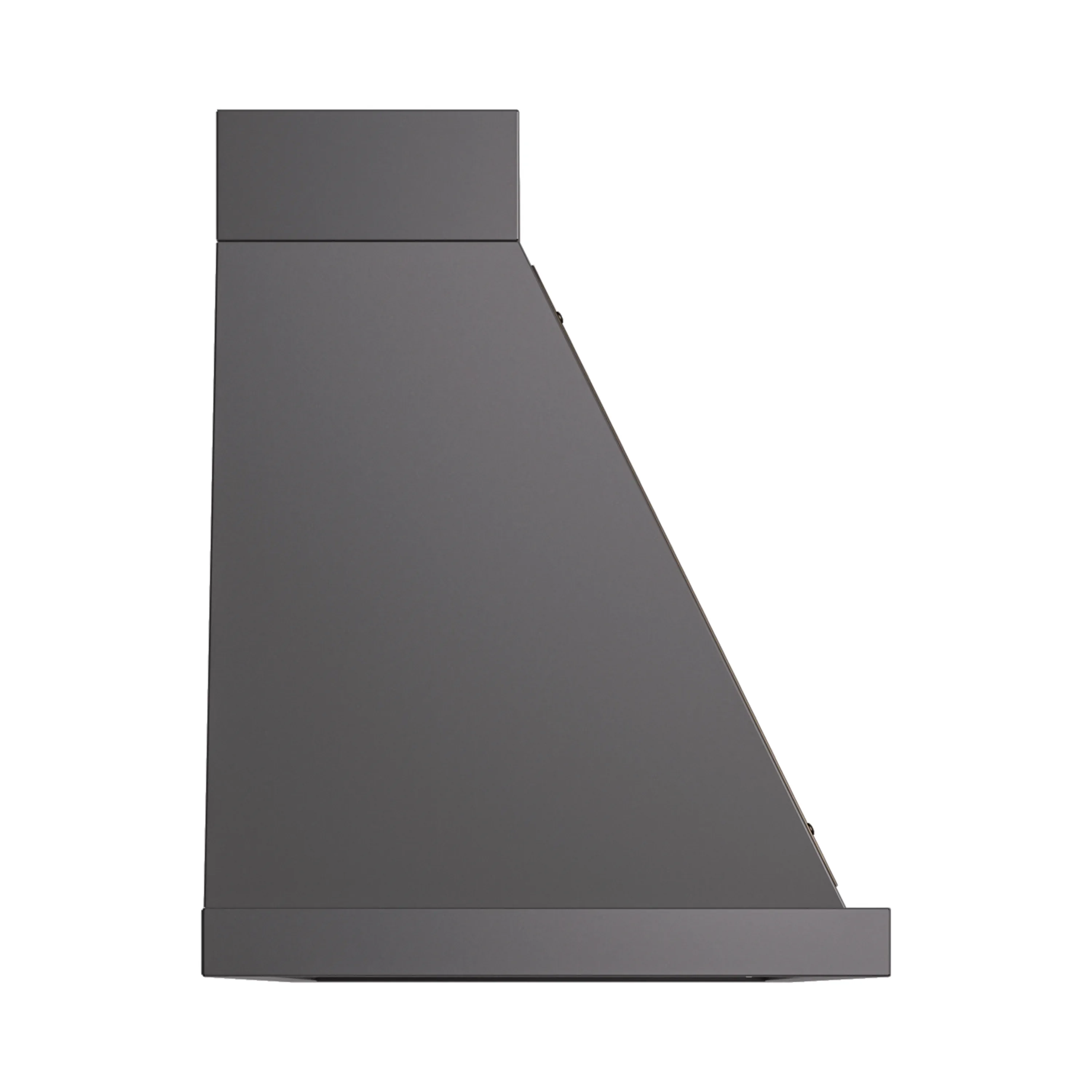 ILVE Nostalgie II 60-Inch 600 CFM Wall Mounted Range Hood in Graphite Matte with Bronze Trim (UANB60MGB) - Image 3
