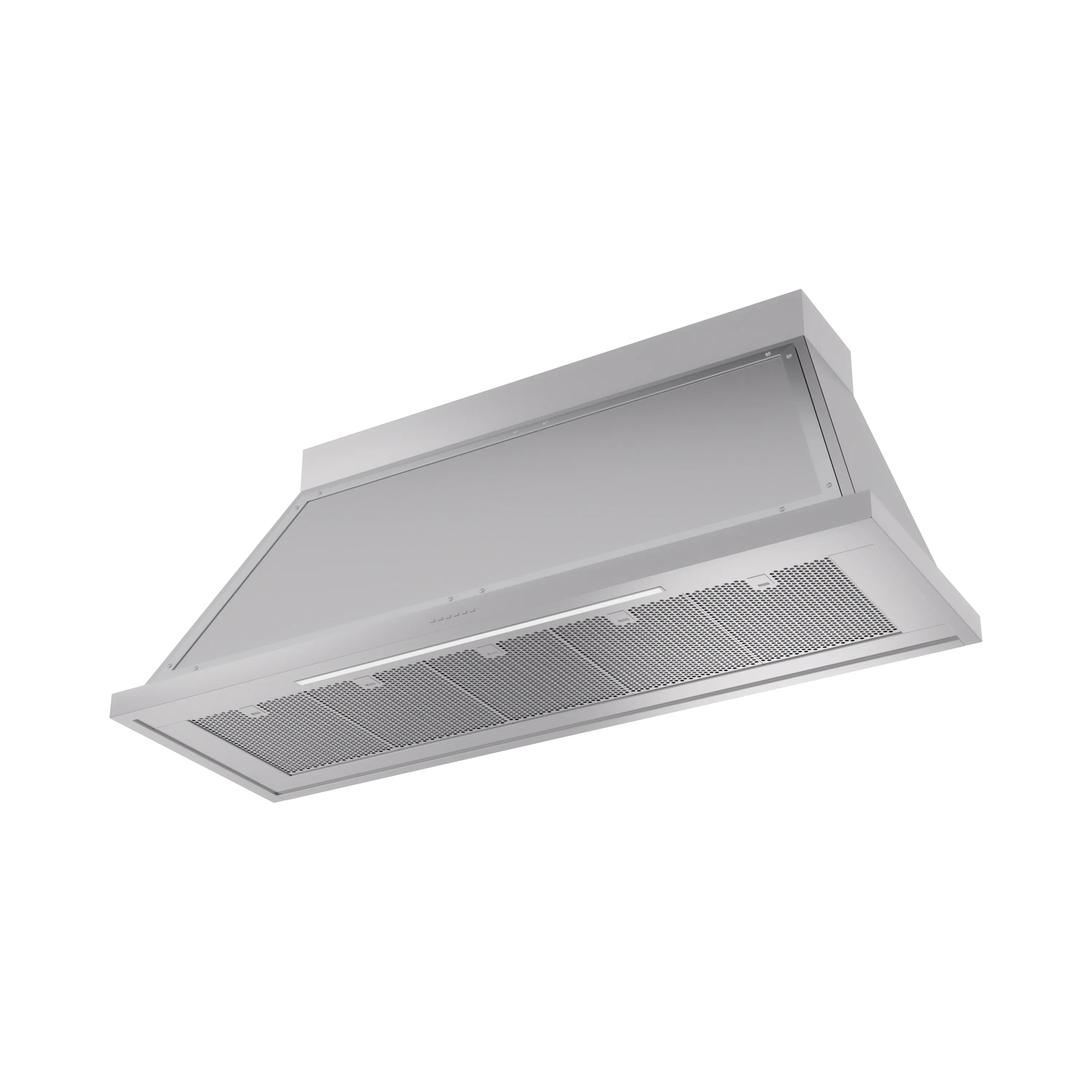 ILVE Nostalgie II 60-Inch 600 CFM Wall Mounted Range Hood in Stainless Steel with Chrome Trim (UANB60SSC) - Image 2