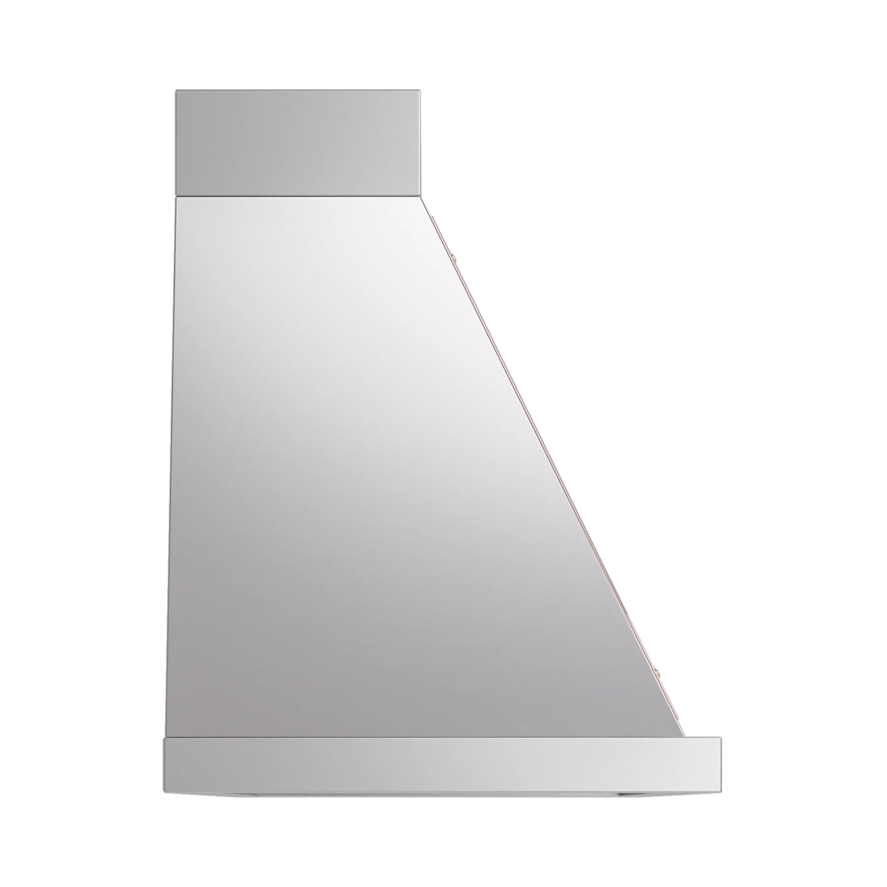 ILVE Nostalgie II 60-Inch 600 CFM Wall Mounted Range Hood in Stainless Steel with Copper Trim (UANB60SSP) - Image 3
