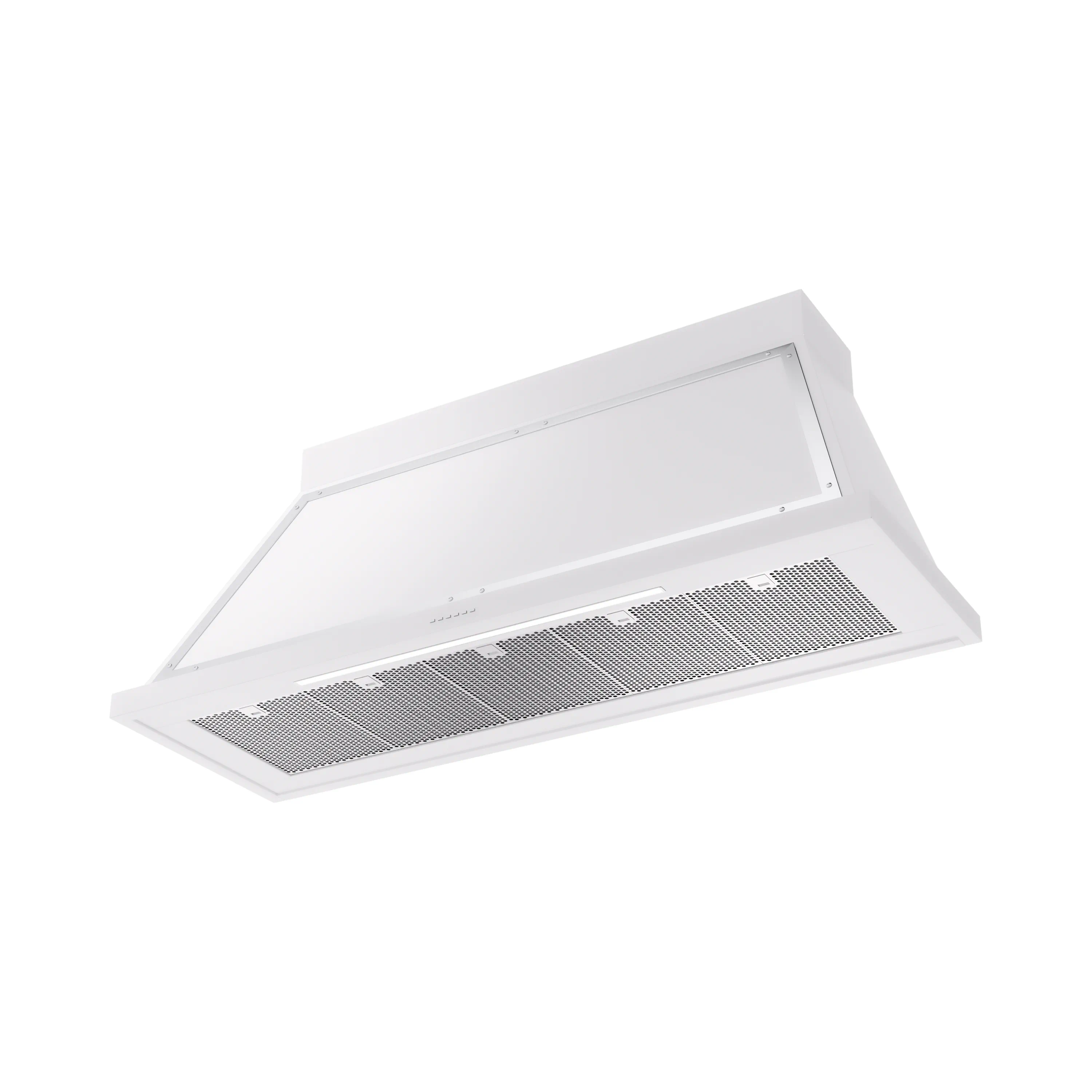 ILVE Nostalgie II 60-Inch 600 CFM Wall Mounted Range Hood in White with Chrome Trim (UANB60WHC) - Image 2