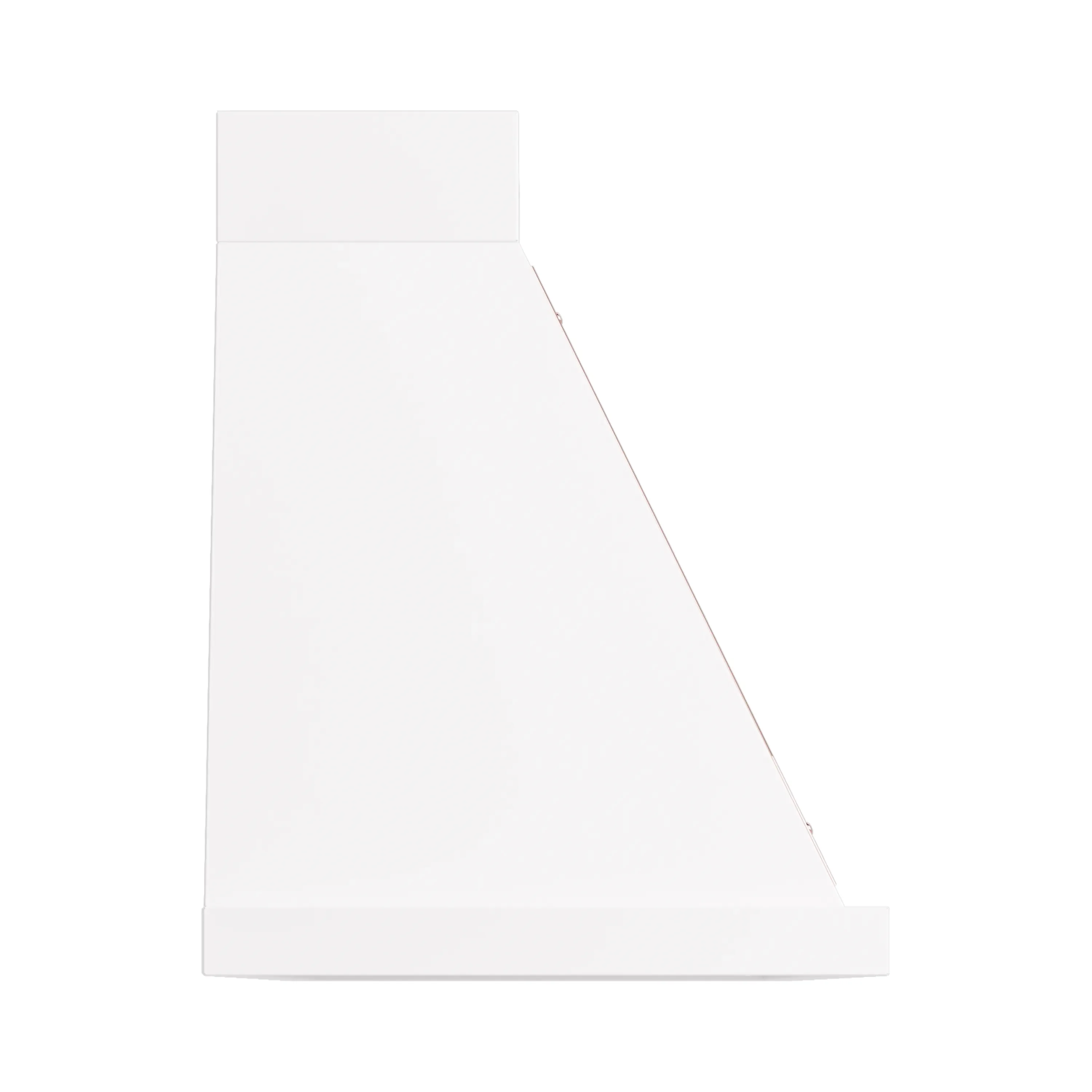 ILVE Nostalgie II 60-Inch 600 CFM Wall Mounted Range Hood in White with Copper Trim (UANB60WHP) - Image 4
