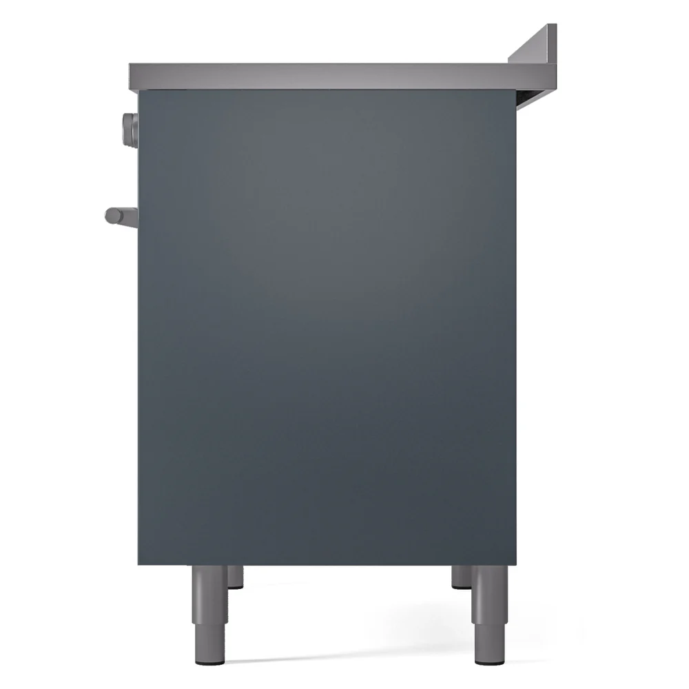 ILVE Professional Plus II 40-Inch Induction Range in Blue Grey (UPDI406WMPBG) - Image 10