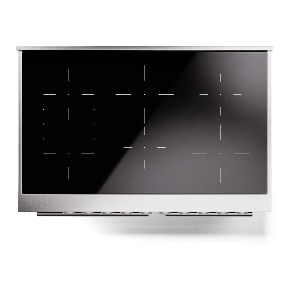 ILVE Professional Plus II 40-Inch Induction Range in Blue Grey (UPDI406WMPBG) - Image 8