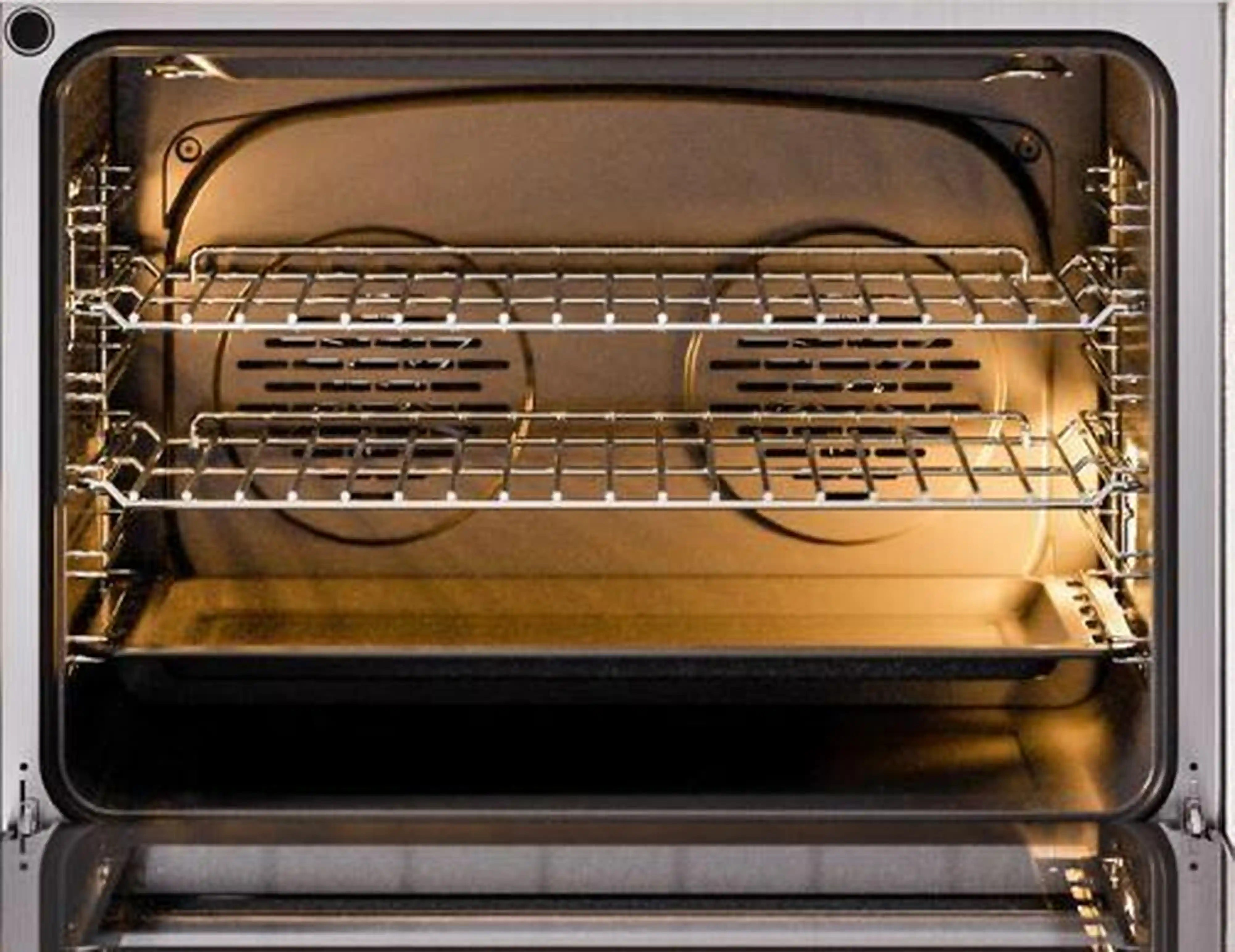 ILVE Professional Plus II 30-Inch Freestanding Natural Gas Dual Fuel Range with 5 Sealed Burners in Matte Graphite (UP30WMPMG) - Image 10