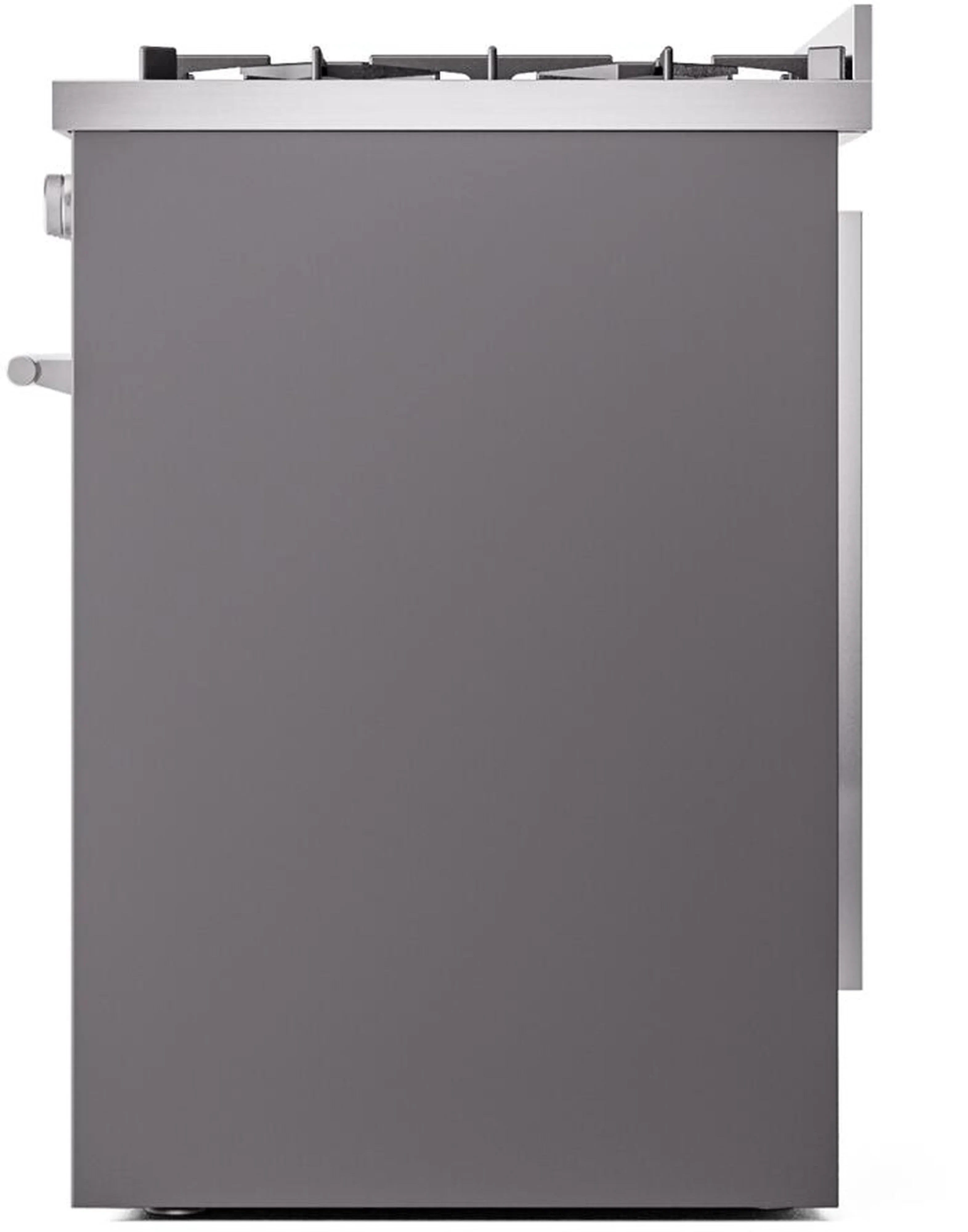 ILVE Professional Plus II 30-Inch Freestanding Natural Gas Dual Fuel Range with 5 Sealed Burners in Matte Graphite (UP30WMPMG) - Image 6