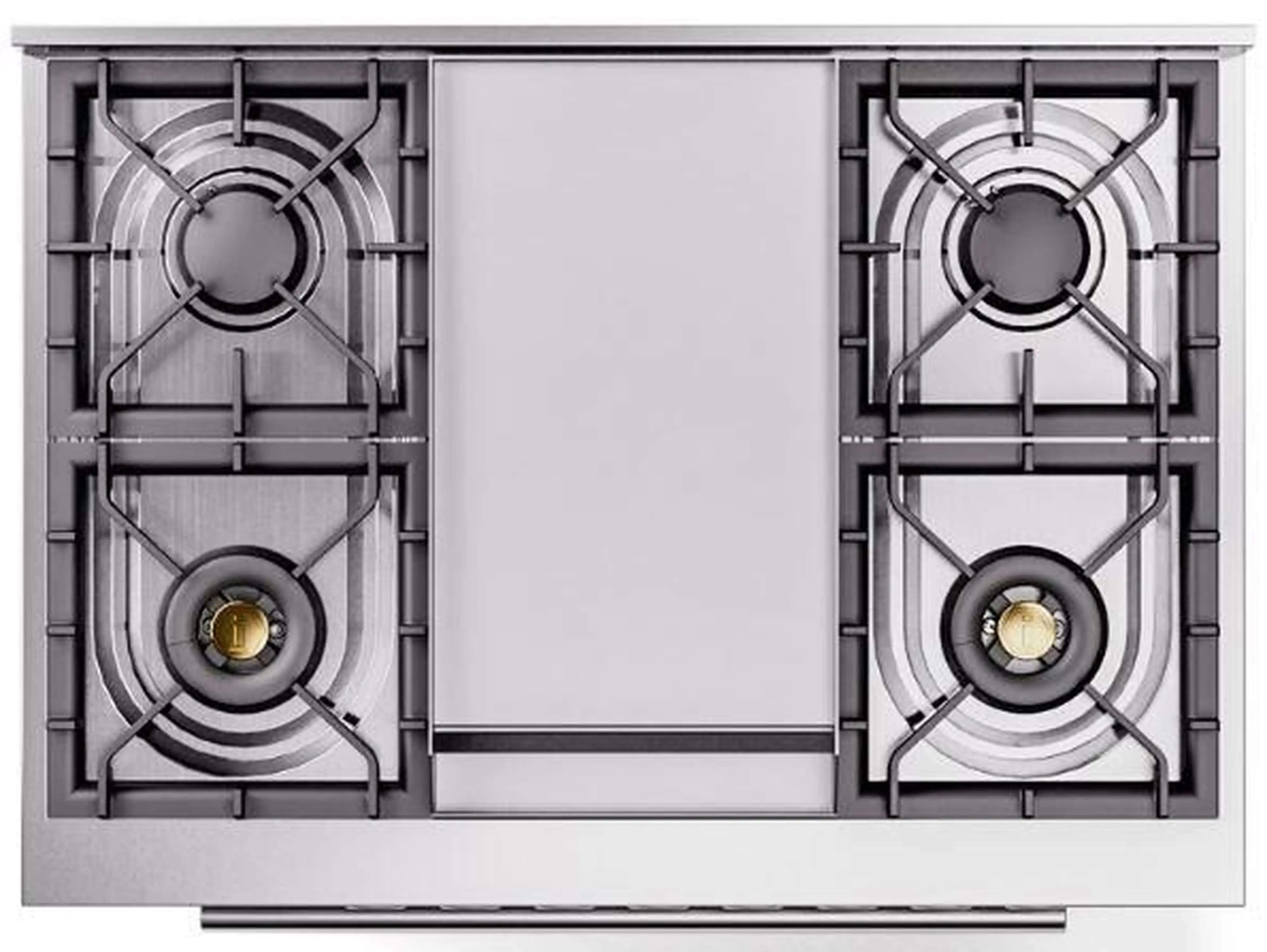 ILVE Professional Plus II 36-Inch Freestanding Natural Gas Dual Fuel Range with 6 Sealed Burner in Matte Graphite (UP36FWMPMG) - Image 6