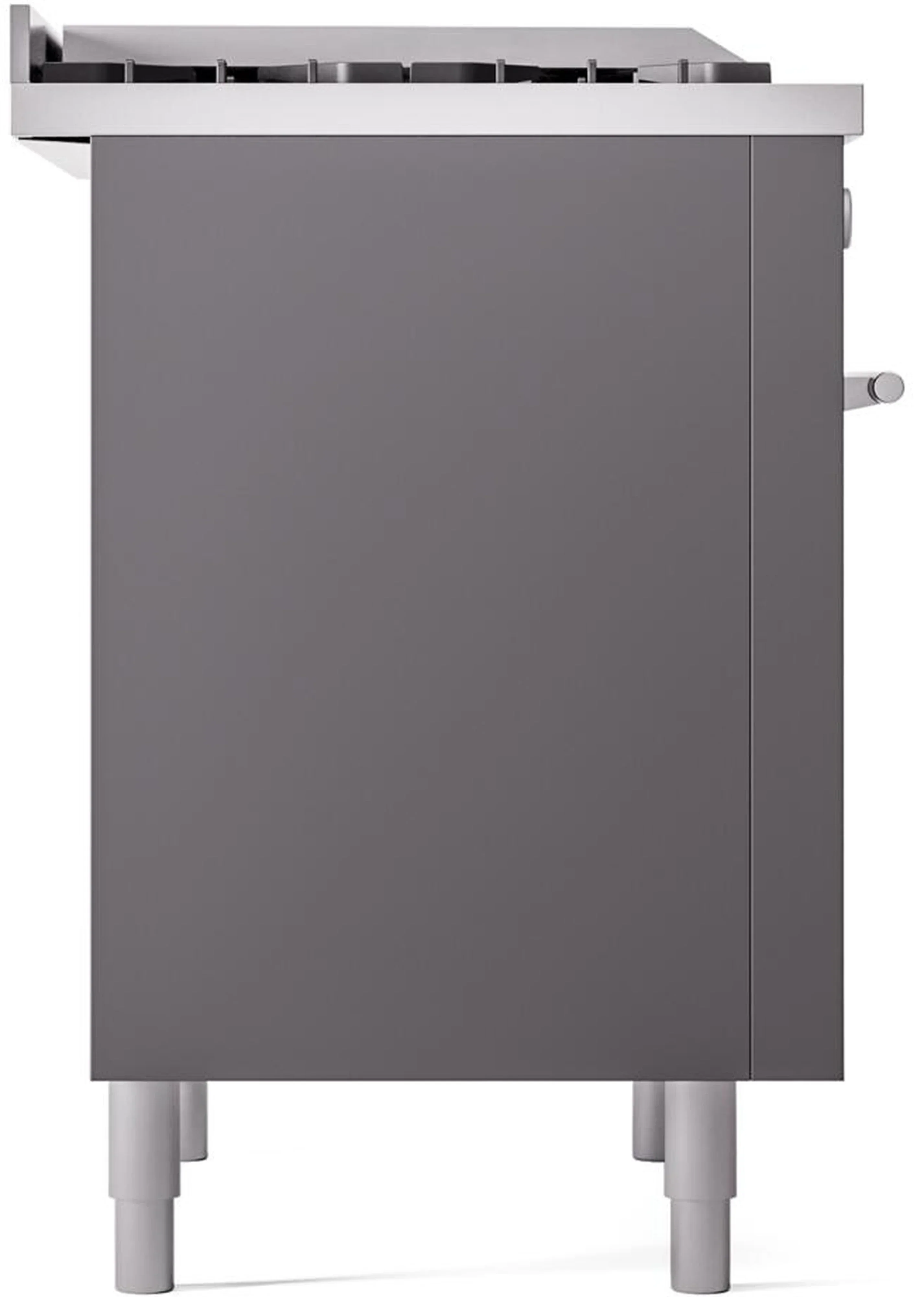 ILVE Professional Plus II 36-Inch Freestanding Natural Gas Dual Fuel Range with 6 Sealed Burner in Matte Graphite (UP36FWMPMG) - Image 9