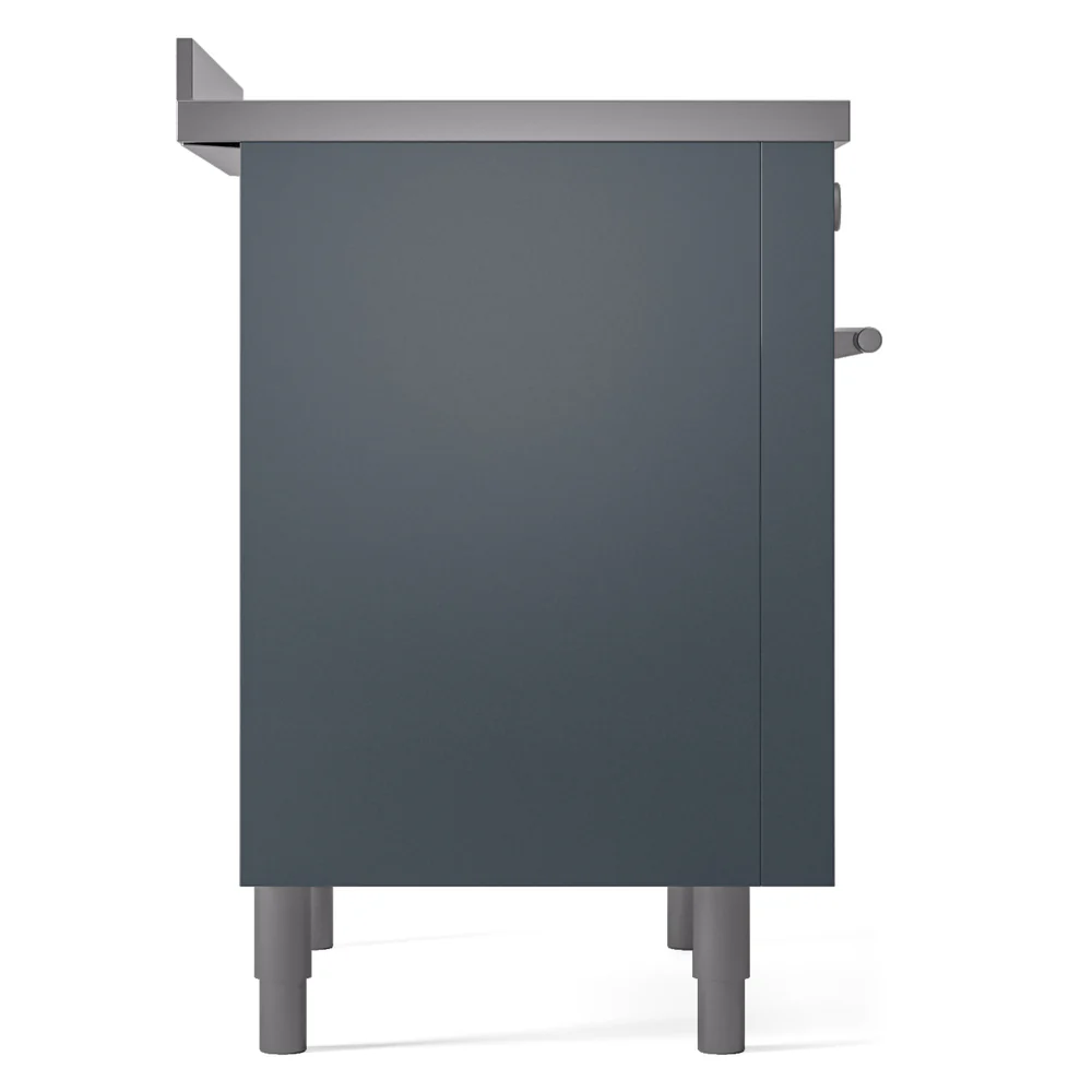 ILVE Professional Plus II 36-Inch Induction Range in Blue Grey (UPI366WMPBG) - Image 7