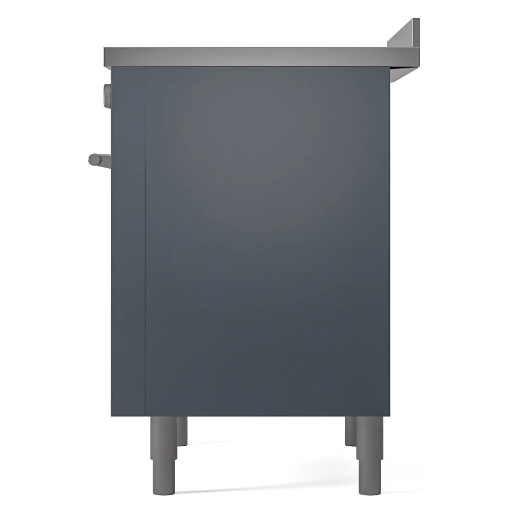 ILVE Professional Plus II 36-Inch Induction Range in Blue Grey (UPI366WMPBG) - Image 8