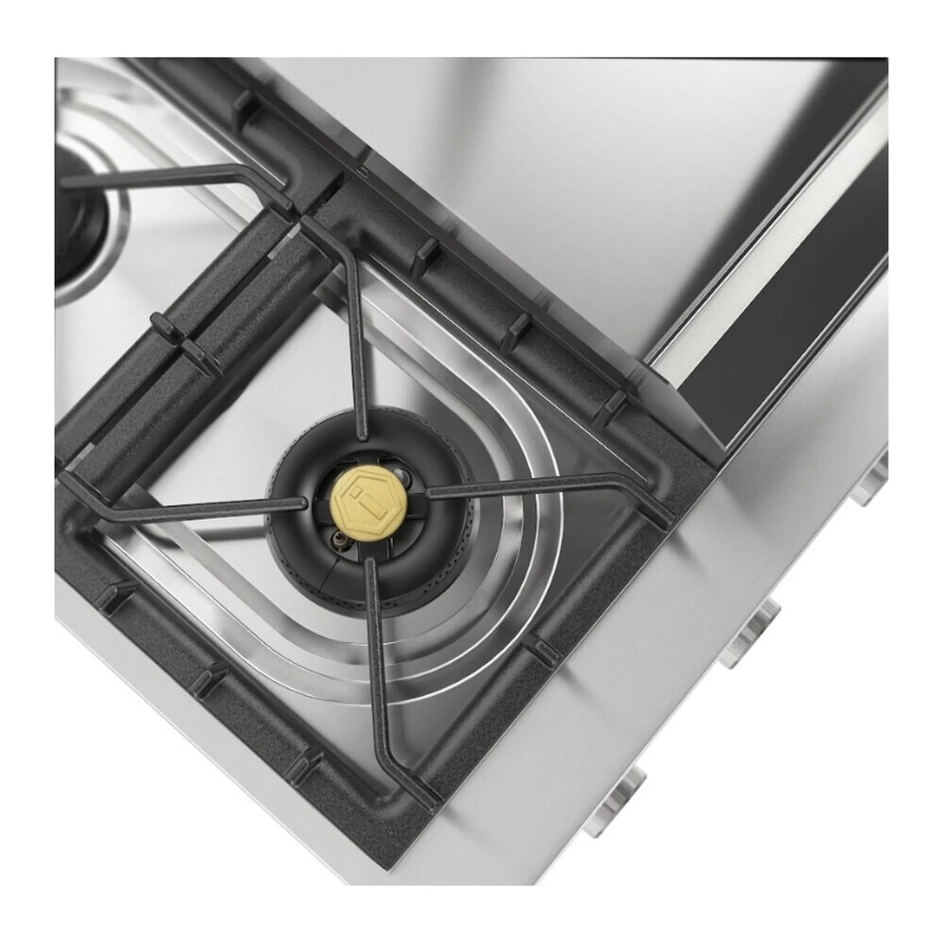 ILVE Professional Plus II 48-Inch Built-In Propane Gas Rangetop with Griddle in Stainless Steel (UHCP48FSS) - Image 8