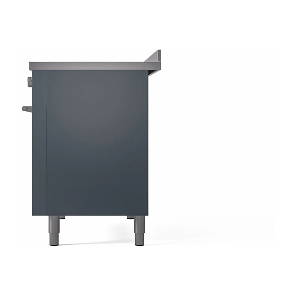 ILVE Professional Plus II 48-Inch Induction Range in Blue Grey (UPI486WMPBG) - Image 10