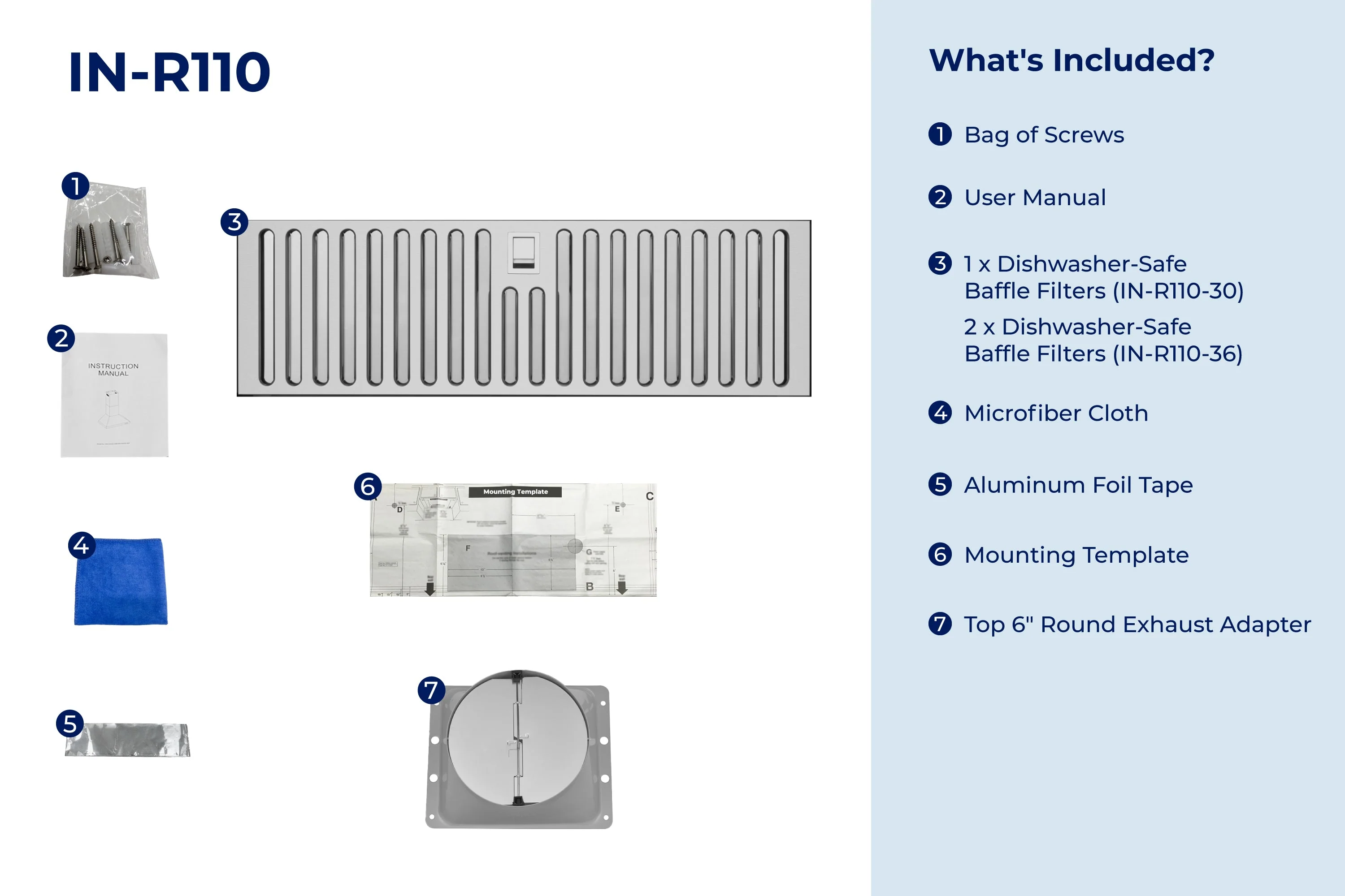 Hauslane Recessed Insert Range Hood (IN-R110) - Image 11