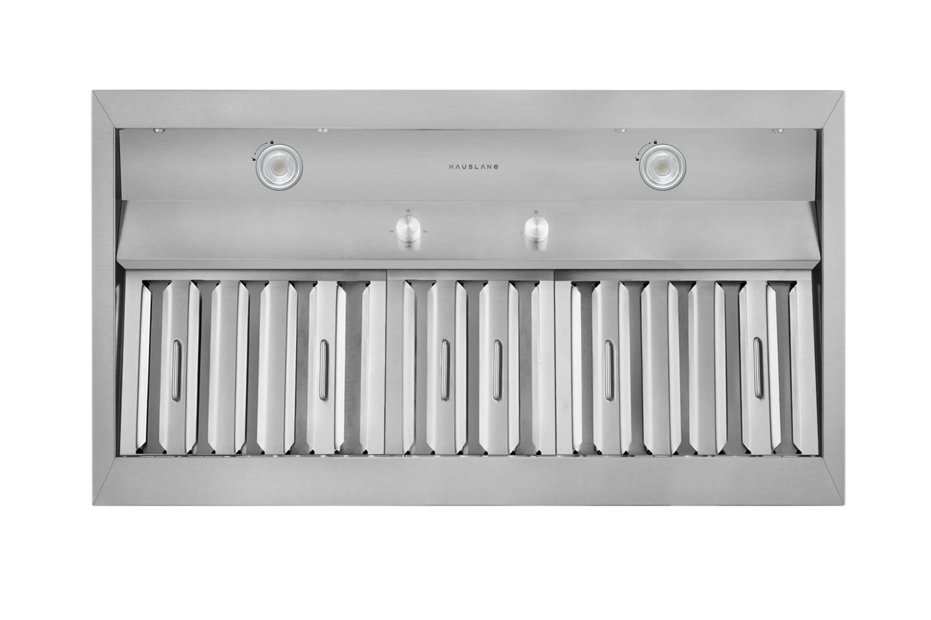 Hauslane Convertible Built-In Insert Range Hood in Stainless Steel, 18.5-Inch Deep (IN-R200) - Image 2