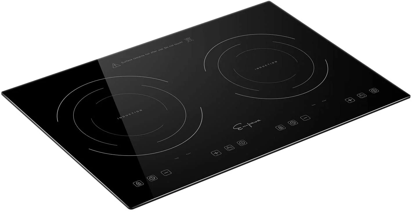 Empava 21-Inch 2 Burners Induction Cooktop in Black (EMPV-IDC12B2) - Image 3