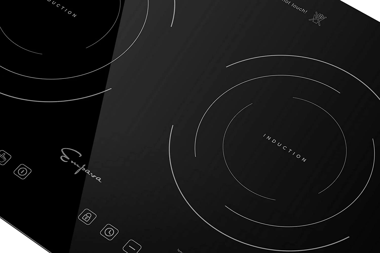 Empava 21-Inch 2 Burners Induction Cooktop in Black (EMPV-IDC12B2) - Image 4