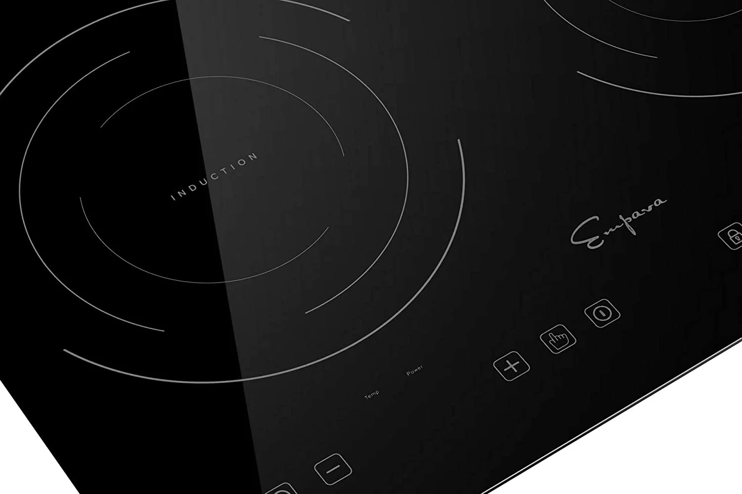 Empava 21-Inch 2 Burners Induction Cooktop in Black (EMPV-IDC12B2) - Image 5