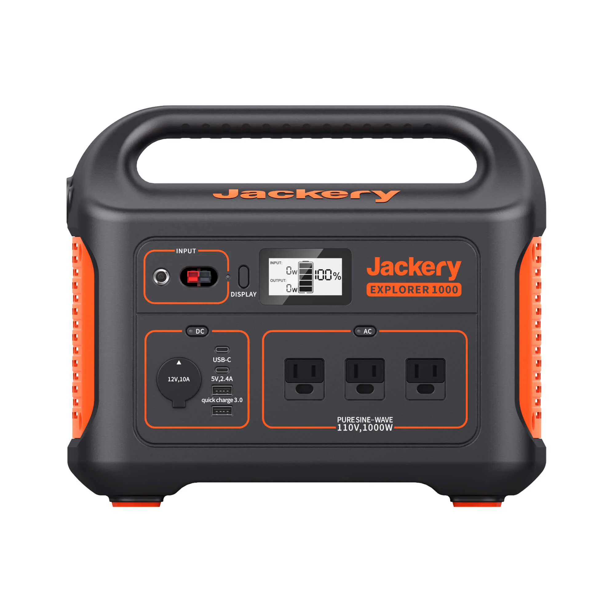 Jackery Explorer 1000 Portable Power Station 1070Wh LiFePO4 Battery, 1500W AC/100W USB-C Output - Image 7