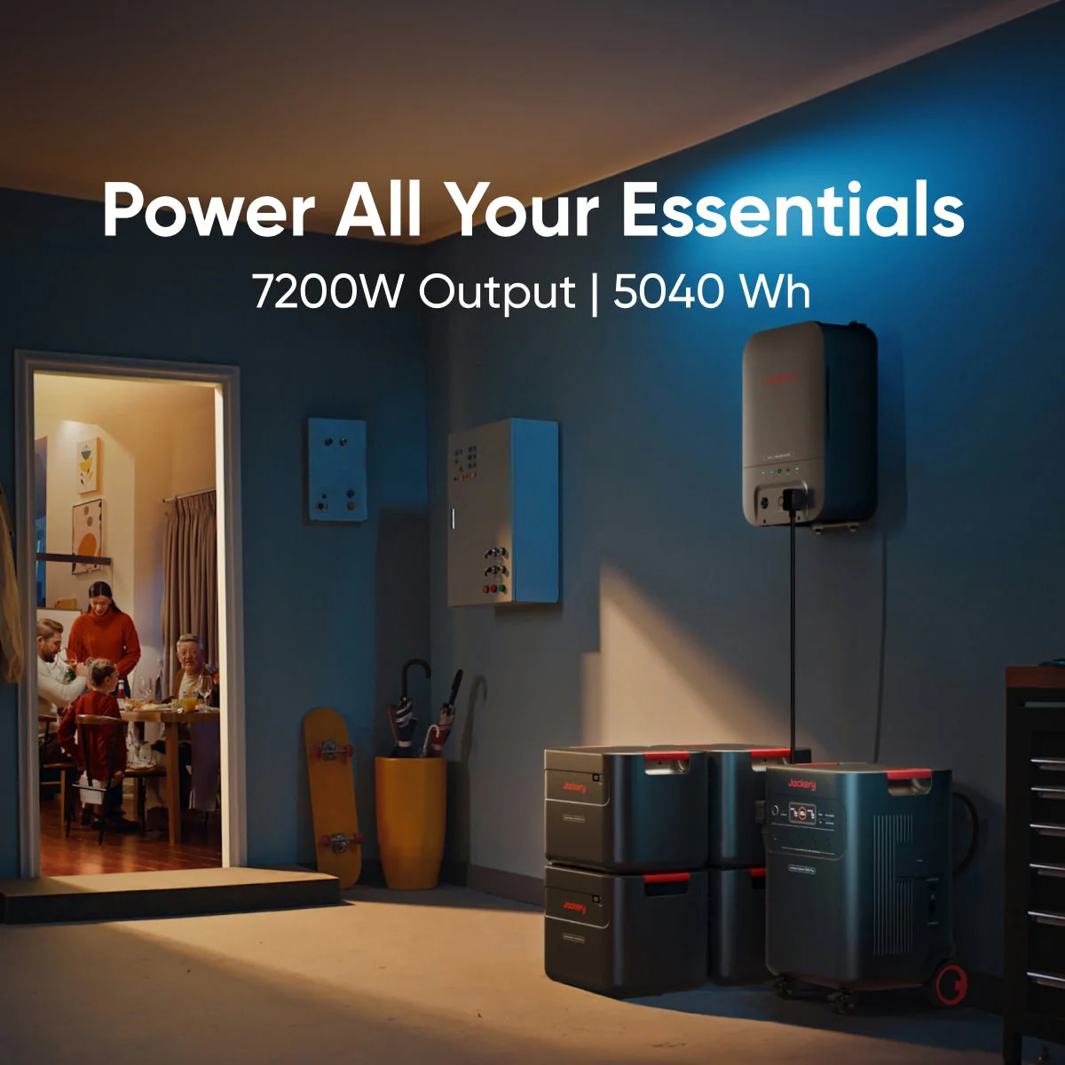 Jackery Explorer 5000 Plus Portable Power Station, 5000Wh LiFePO4 Battery, 120V/240V 7200W AC Output, Expan - Image 10