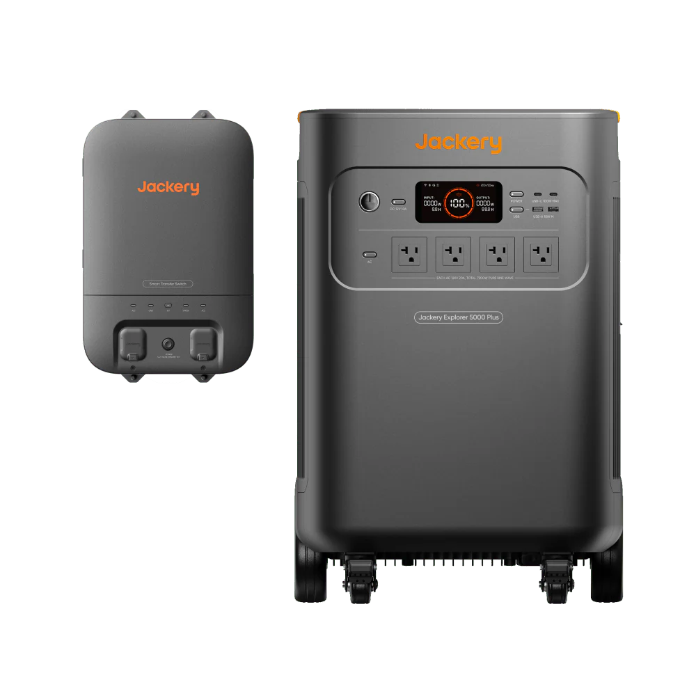 Jackery Explorer 5000 Plus Portable Power Station, 5000Wh LiFePO4 Battery, 120V/240V 7200W AC Output, Expan - Image 9