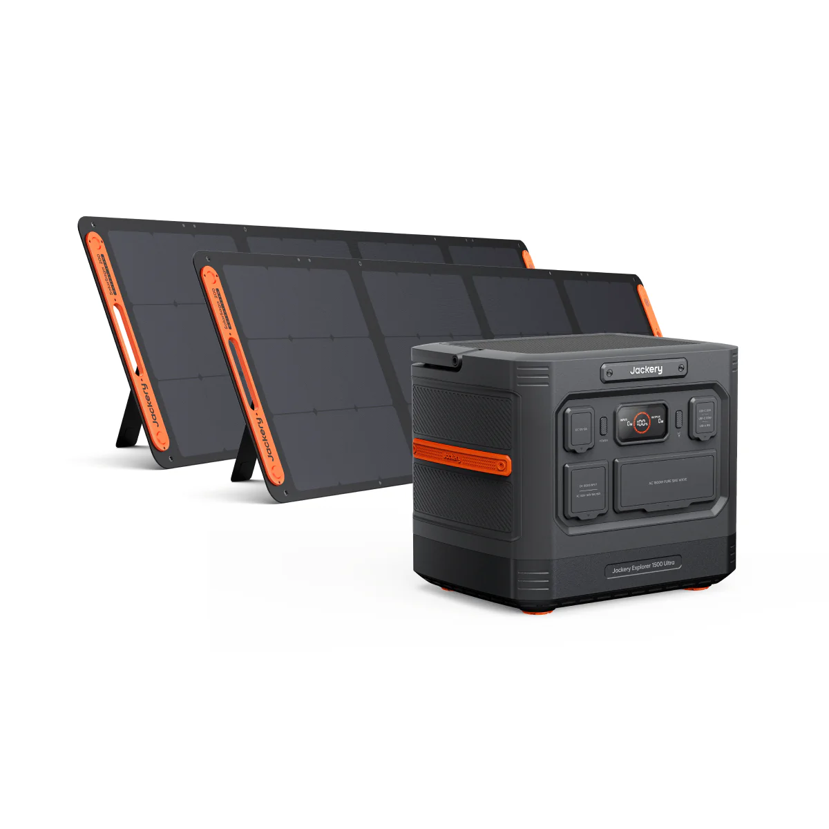 Jackery Explorer 1500 Ultra Portable Power Station, 1536Wh LiFePO4 Battery, 1800W AC (3600W Peak), IP65 Waterproof, 1.5H Fast Recharge, Solar Generator for Camping, RV & Backup - Image 2