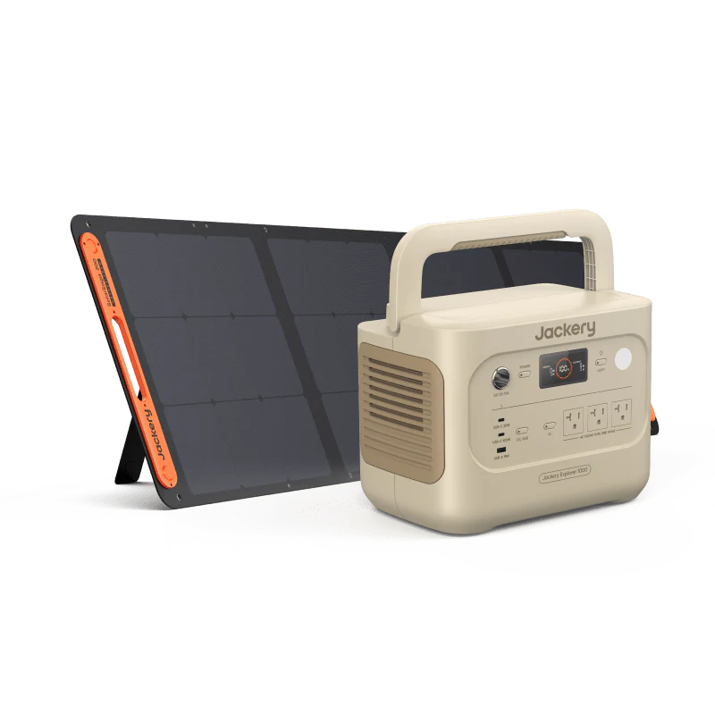 Jackery Solar Generator 1000 v2 with 200W Solar Panel, 1070Wh Portable Power Station LiFePO4 Battery,1500W AC/100W USB-C Output, 1Hr Fast Charge for Outdoor,Off-Grid Living,RV,Emergency - Image 4