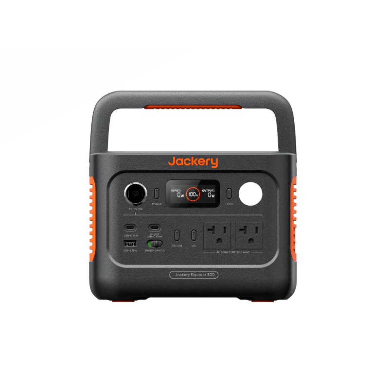 Jackery Solar Generator  300 v2, 292Wh Power Station with 40W Solar Panel, 300W Pure Sine Wave AC Outlet for RV Outdoors Camping Travel Blackout - Image 2
