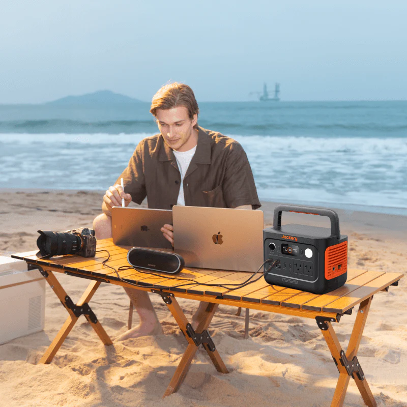 Jackery Solar Generator  300 v2, 292Wh Power Station with 40W Solar Panel, 300W Pure Sine Wave AC Outlet for RV Outdoors Camping Travel Blackout - Image 7