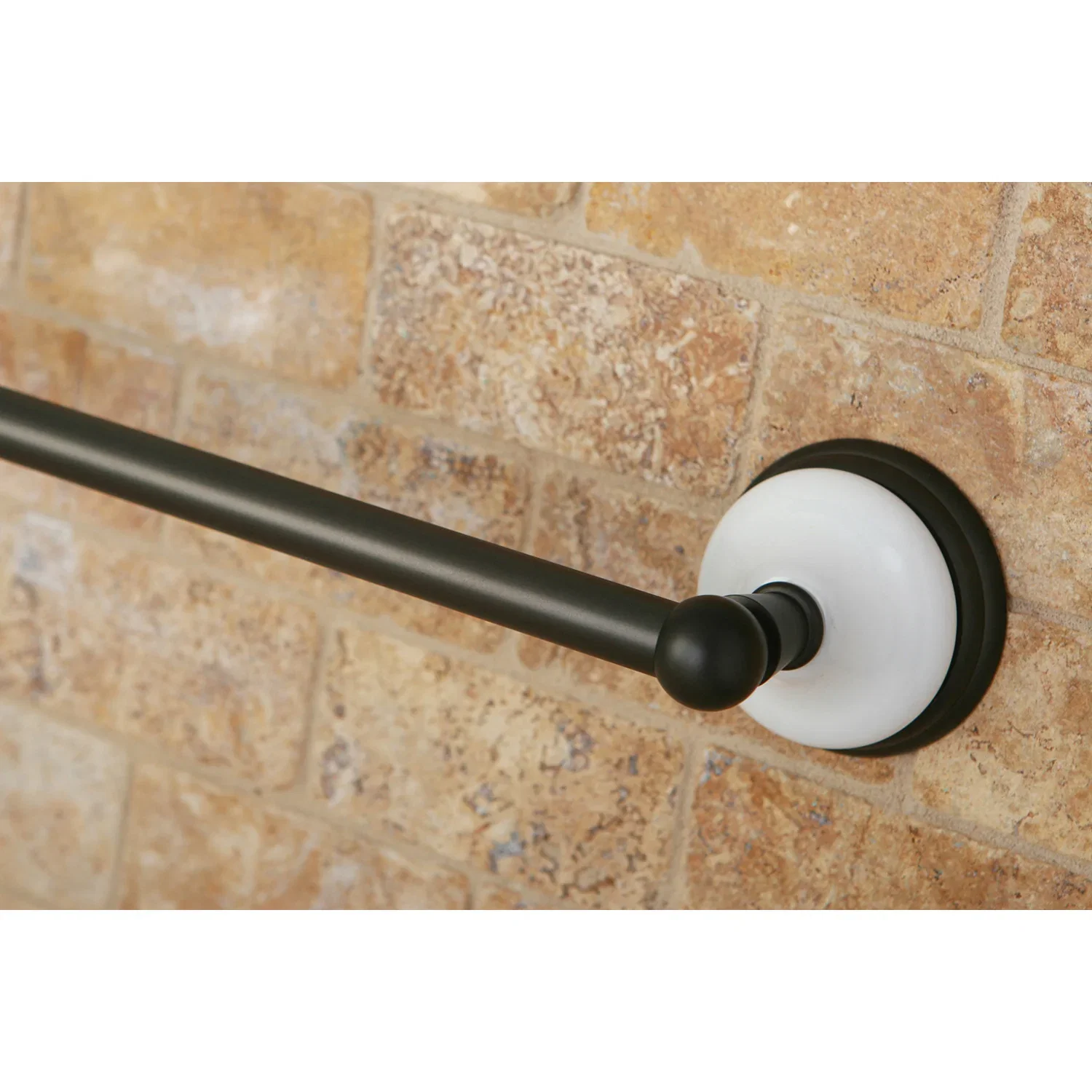 Kingston Brass Victorian 24" Single Towel Bar, Oil Rubbed Bronze (BA1111ORB) - Image 3