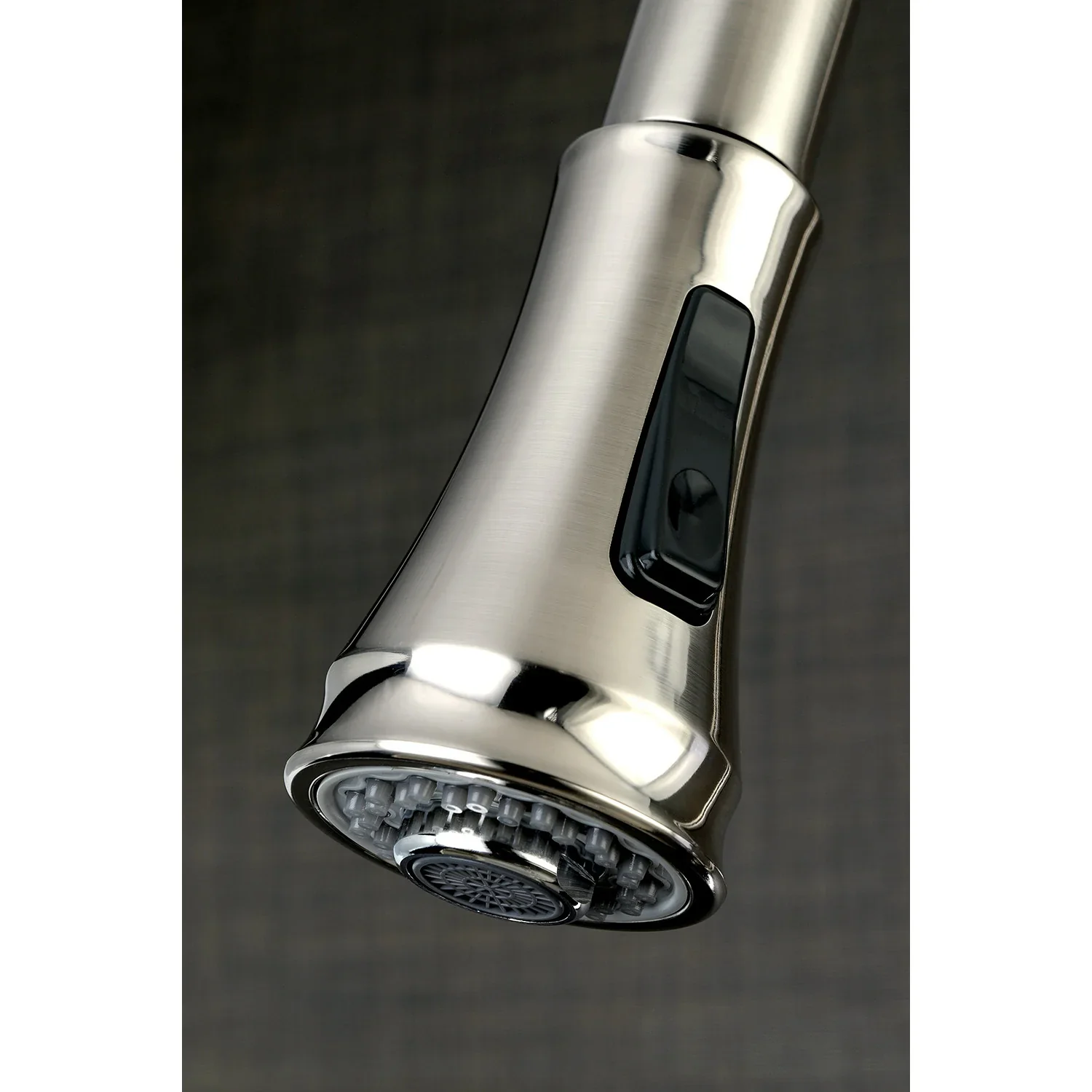 Kingston Brass Gourmetier American Classic Single-Handle Pull-Down Kitchen Faucet, Brushed Nickel (GSY7778ACL) - Image 6