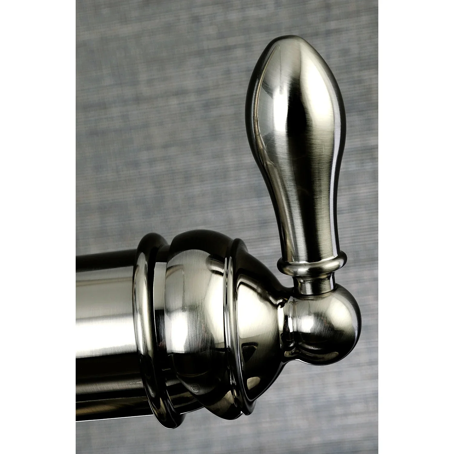 Kingston Brass Gourmetier American Classic Single-Handle Pull-Down Kitchen Faucet, Brushed Nickel (GSY7778ACL) - Image 7