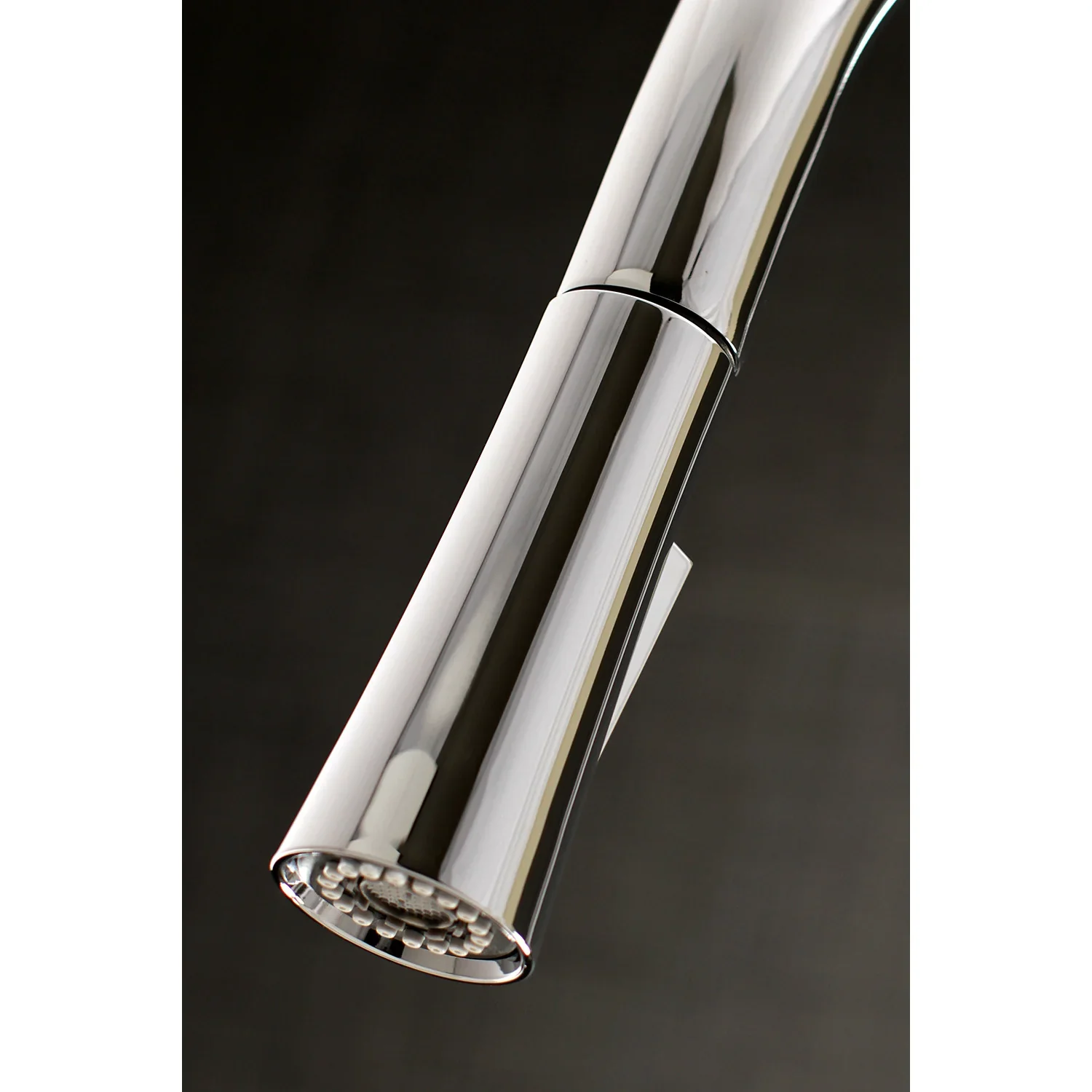 Kingston Brass Gourmetier New York Single-Handle Pull-Down Kitchen Faucet, Polished Chrome (LS2721NYL) - Image 5